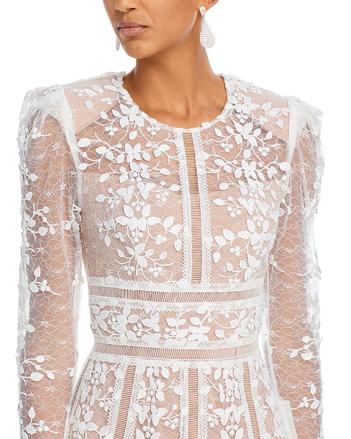 MEGAN LACE MIDI DRESS