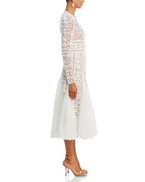 MEGAN LACE MIDI DRESS