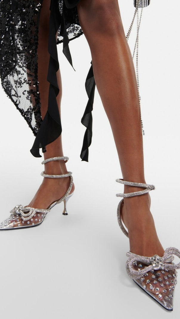 AIIZIE BERNICE BOW EMBELLISHED PUMPS - product image