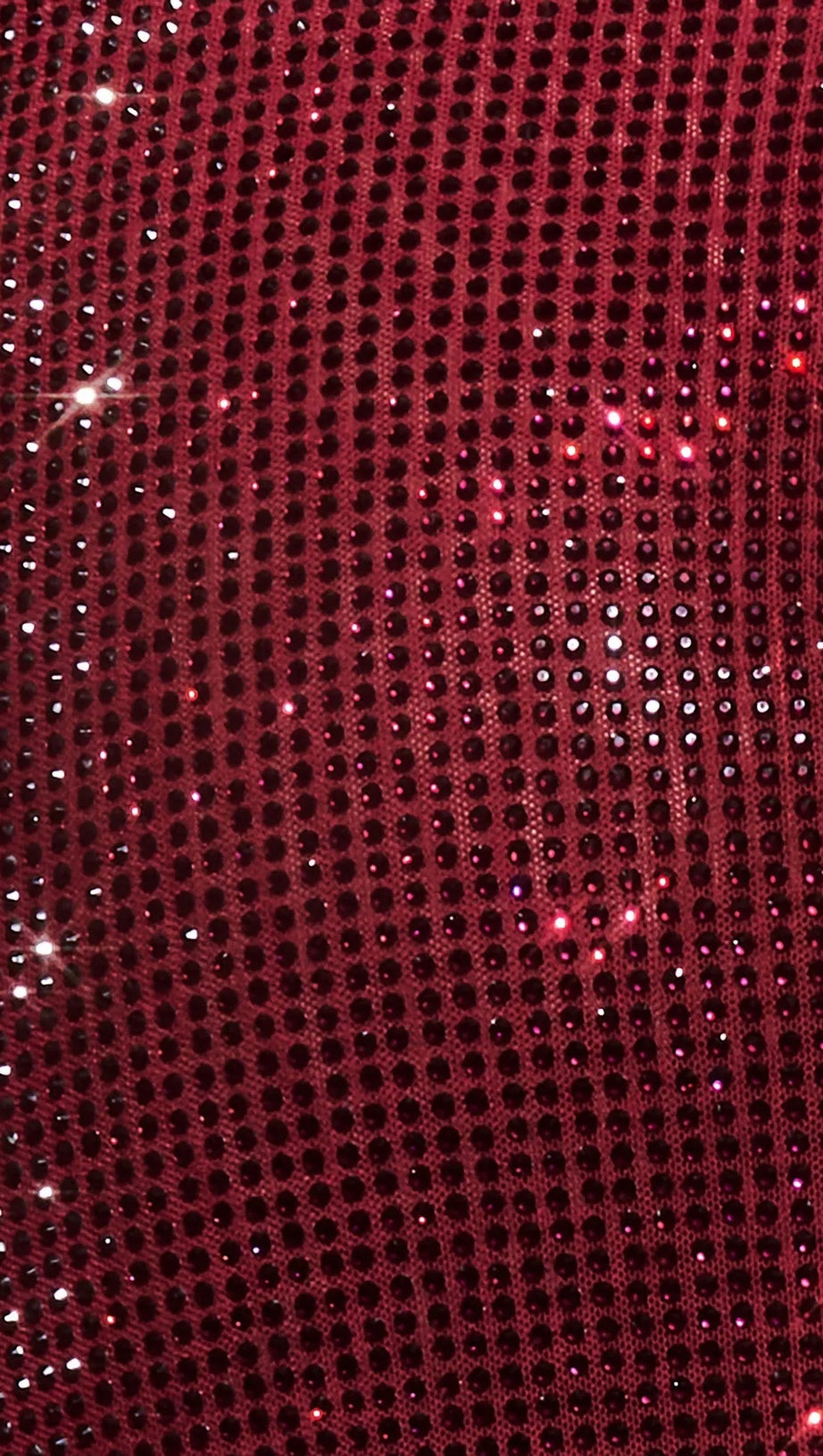 ABITO MIDI CON SCOLLO ALL'AMERICANO E DIAMANTI