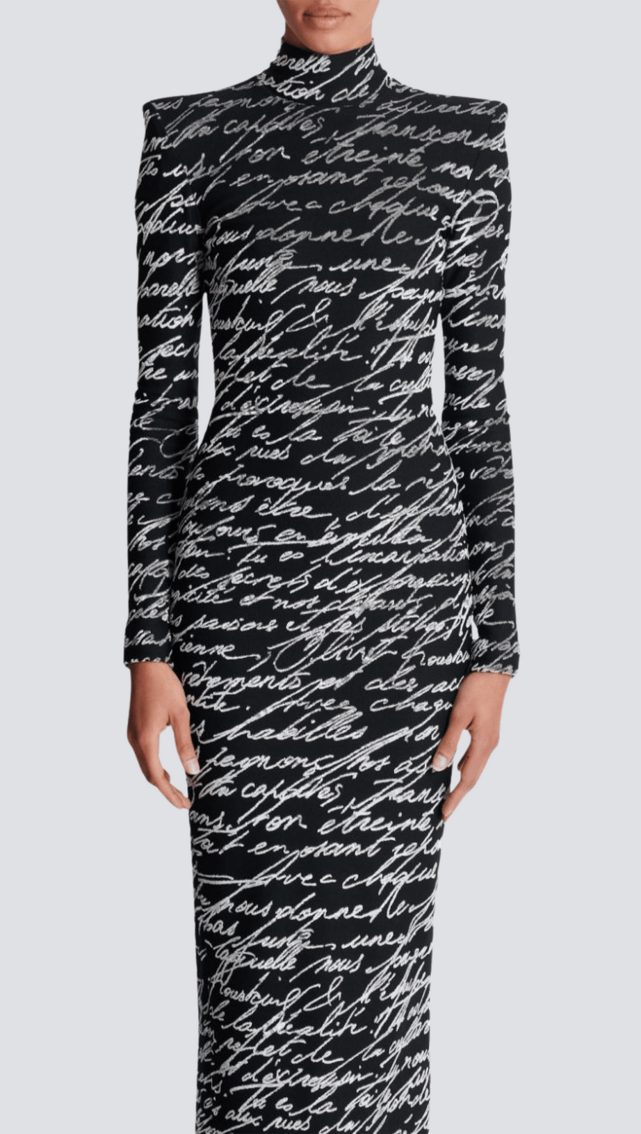 BEXLEY PRINT VELVET LONG SLEEVE MAXI DRESS