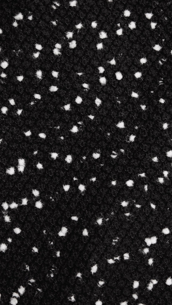 AIIZIE BLACK & WHITE KNIT CARDIGAN - product image