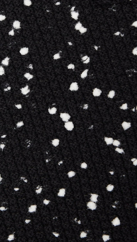 BLACK & WHITE KNIT SKIRT