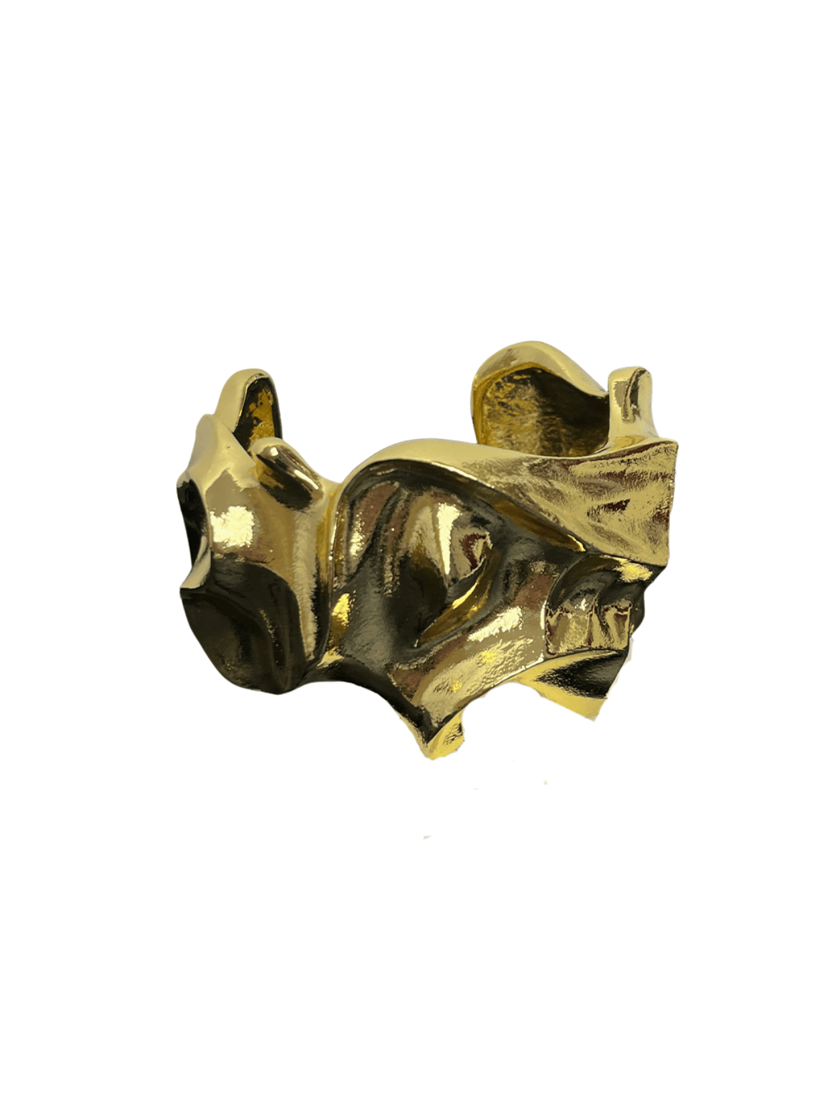 BOHEME METALLIC RUCHED BRACELET