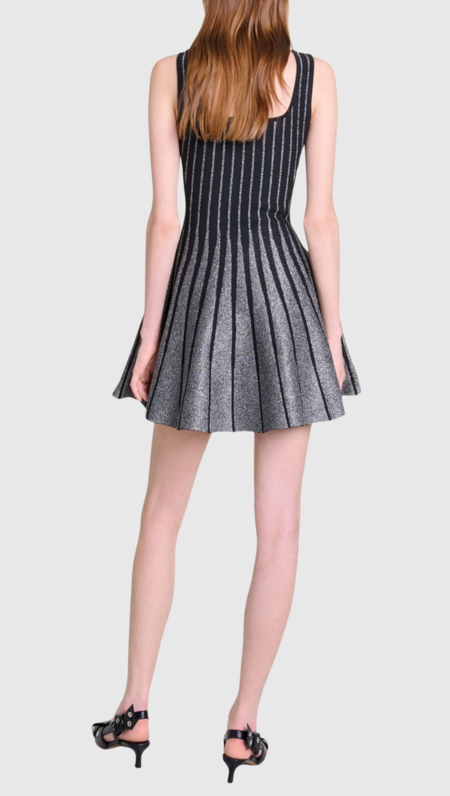 MINI ABITO SVASATO IN MAGLIA JACQUARD GLITTER BOLBOLI