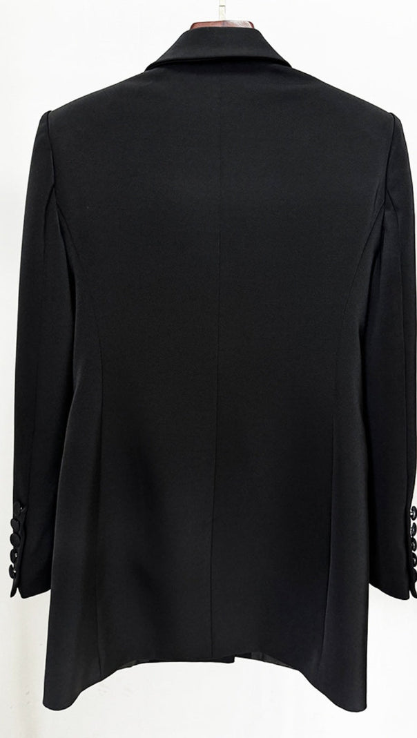 AIIZIE BROOKLYN DIAMANTE EMBELLISHED BLAZER DRESS - product image