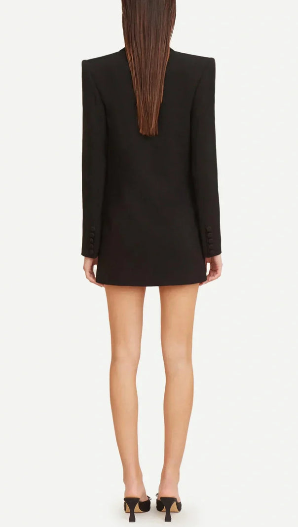 AIIZIE BROOKLYN DIAMANTE EMBELLISHED BLAZER DRESS - product image
