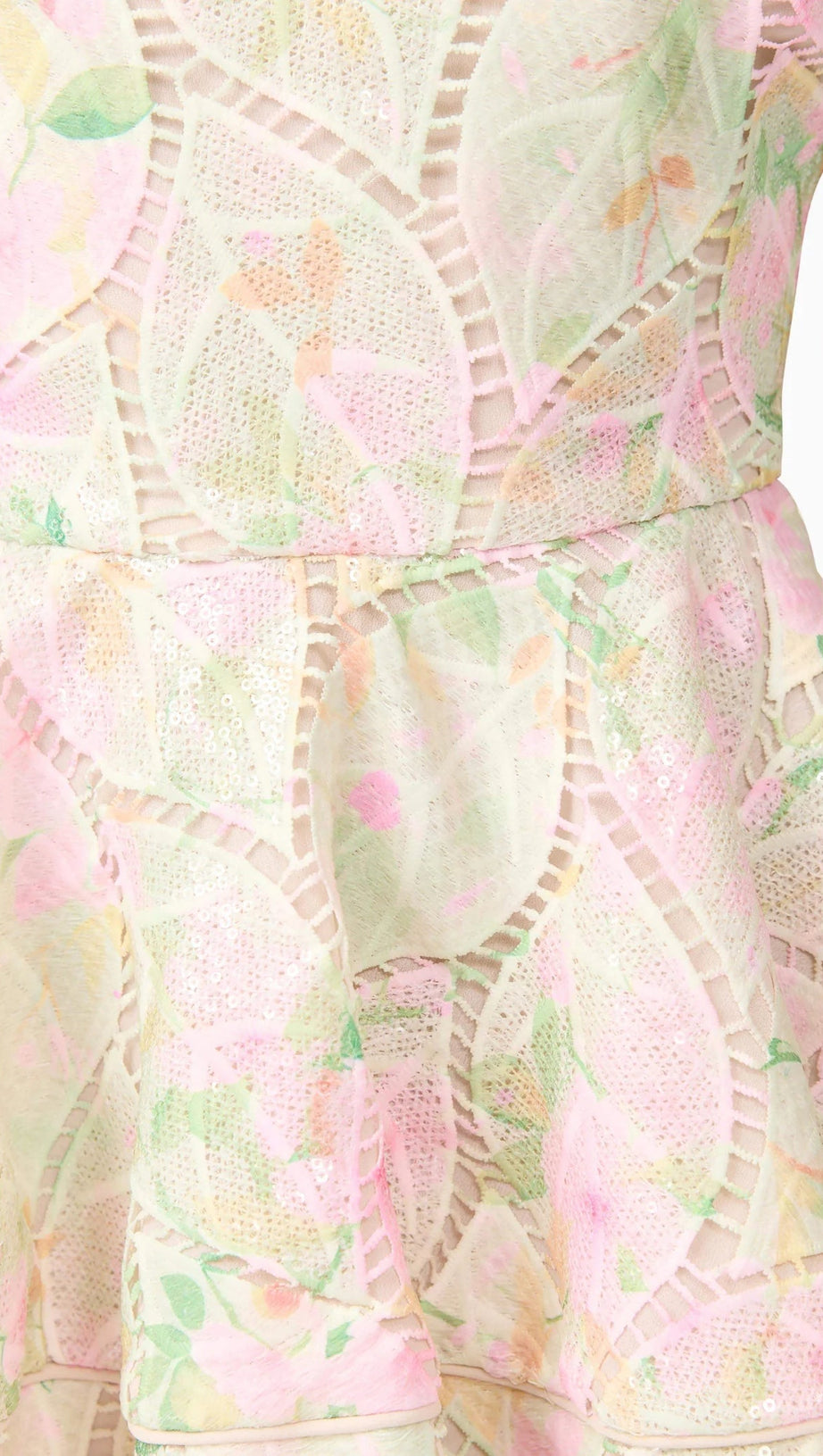 KAREN FLORAL MINI DRESS IN MULTICOLOR