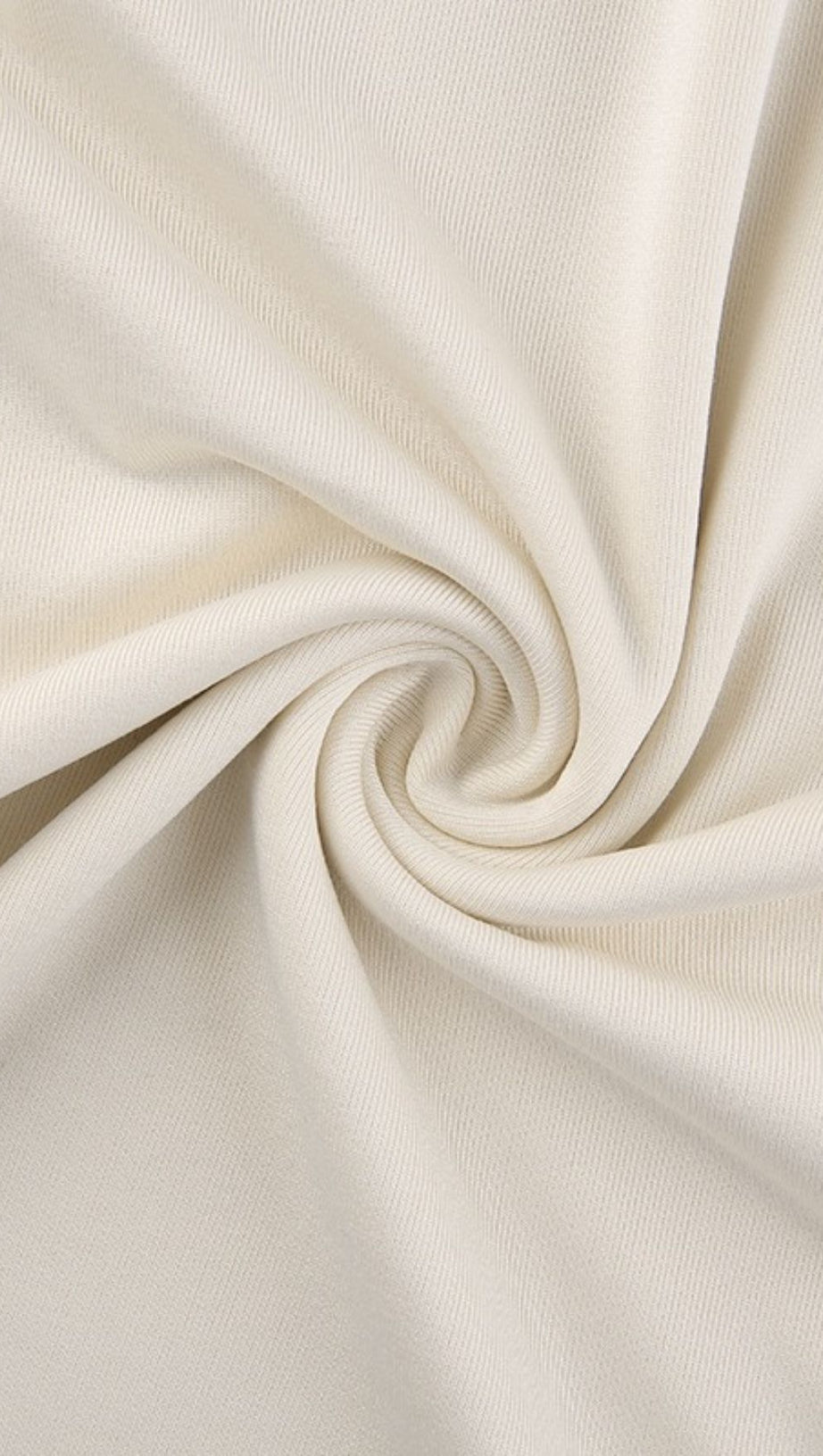 CAGE SLEEVE HOLLOW MINI DRESS IN IVORY WHITE