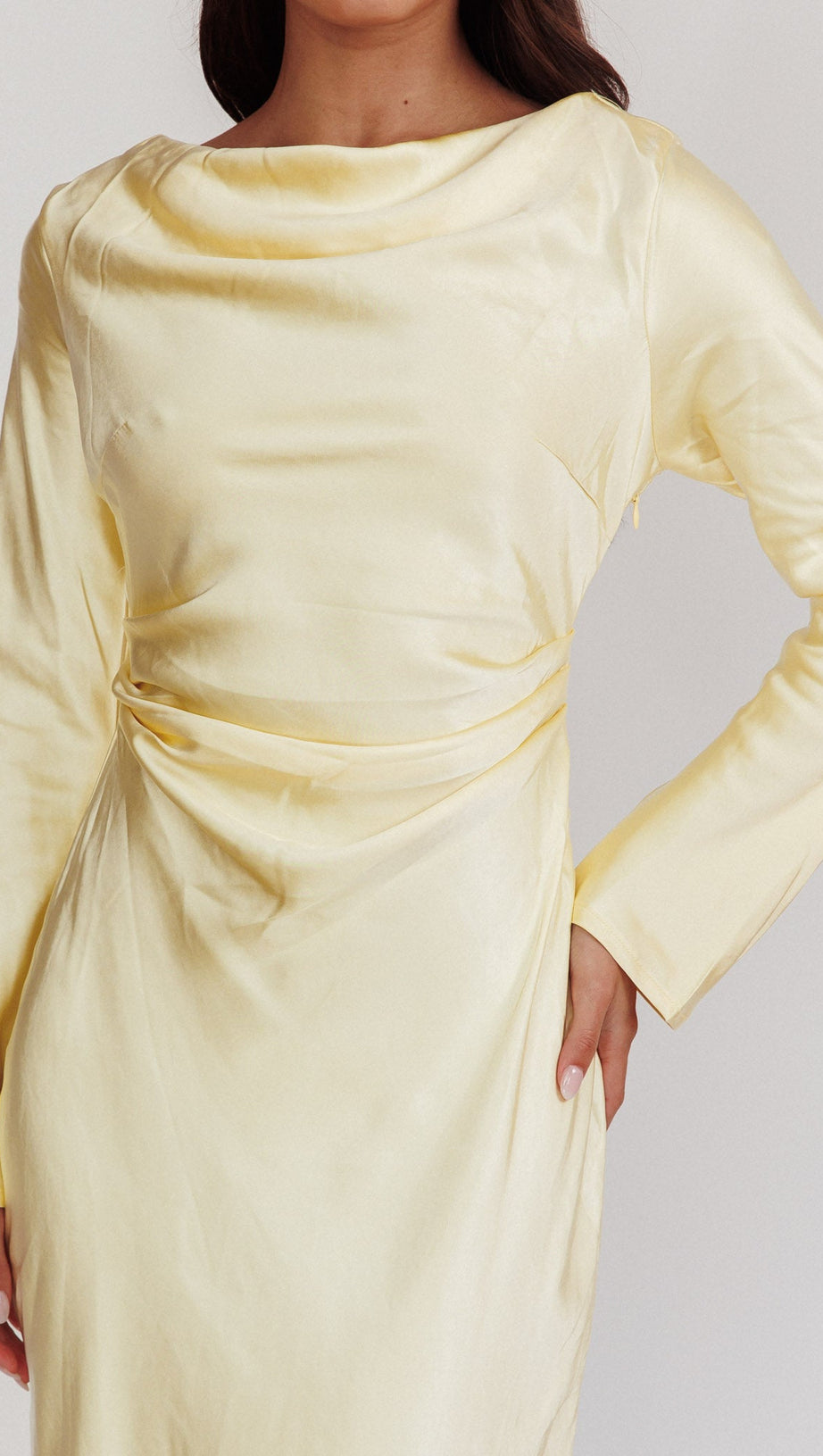 ABITO MIDI CON SCOLLO A SCHIENA LOVELAND BURRO