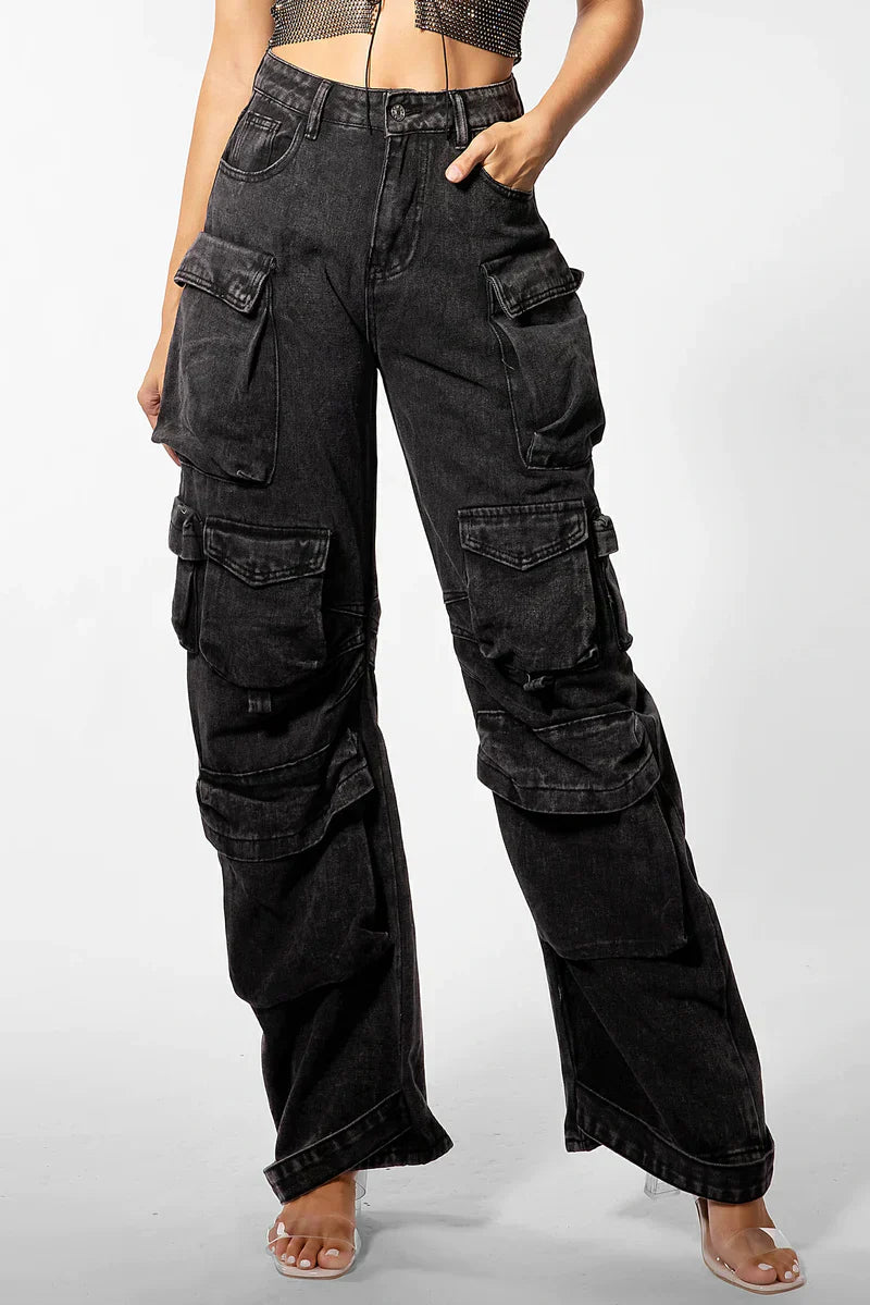 NAUSICAA PATCHWORK MULTI POCKET PANTS