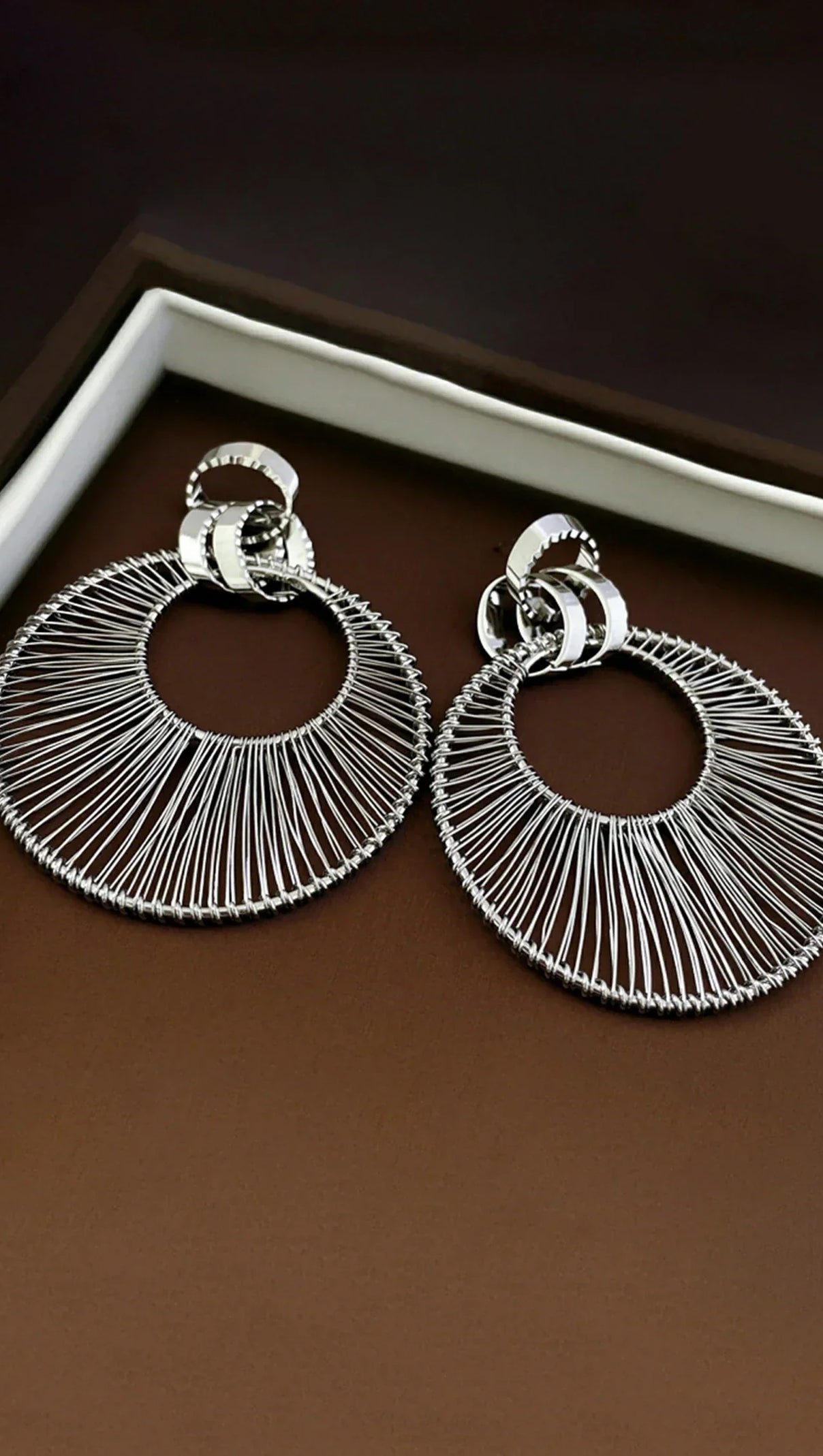 AIIZIE AUDRINA HOOP LARGE CIRCLE EARRINGS - product image