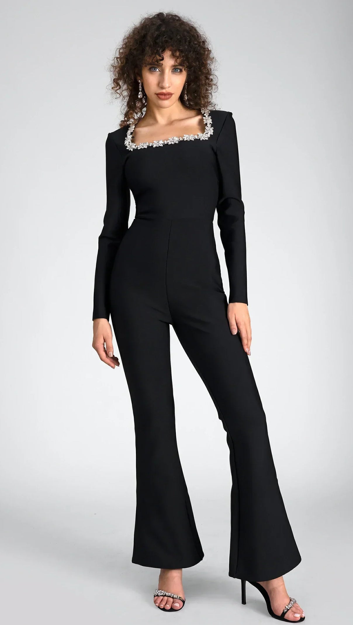 AIIZIE ULLAH DIAMOND BANDAGE JUMPSUIT - product image