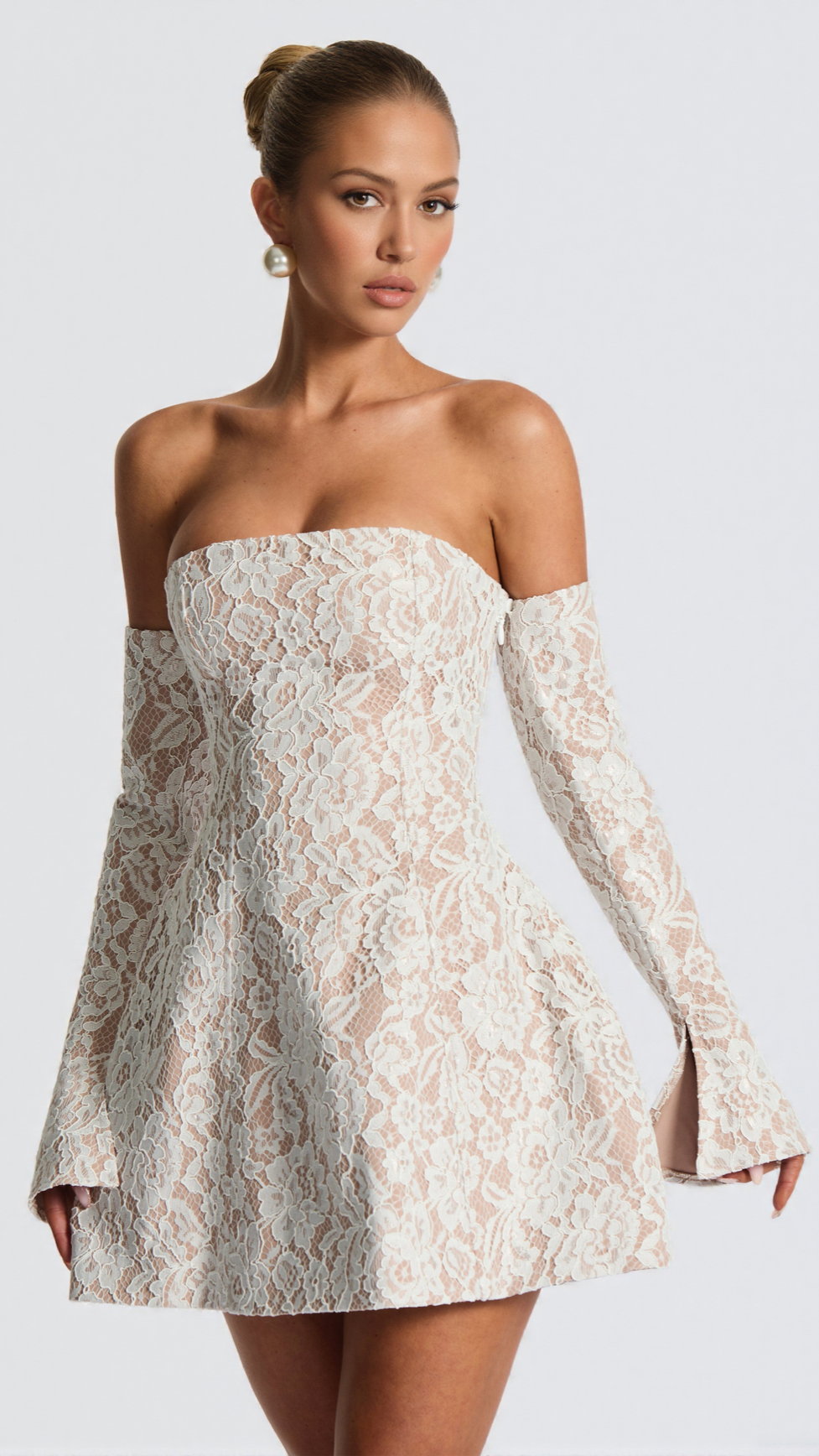 SALONE MINI DRESS - IVORY