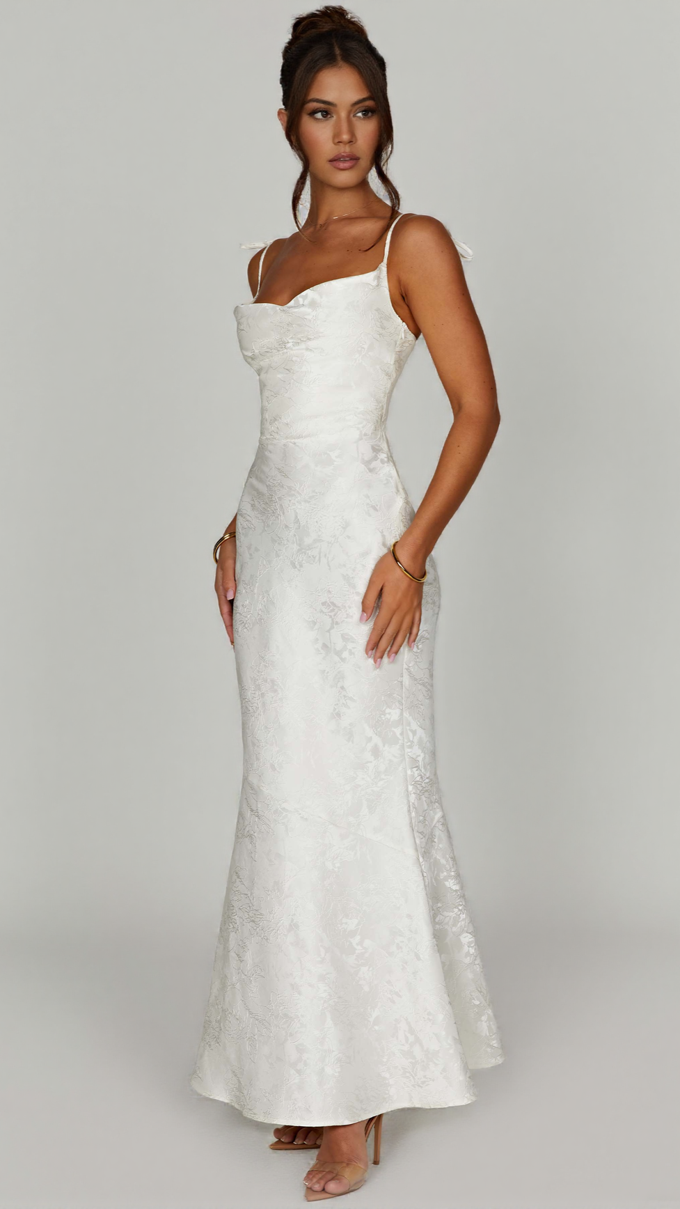 WHITNEY MAXI DRESS - IVORY