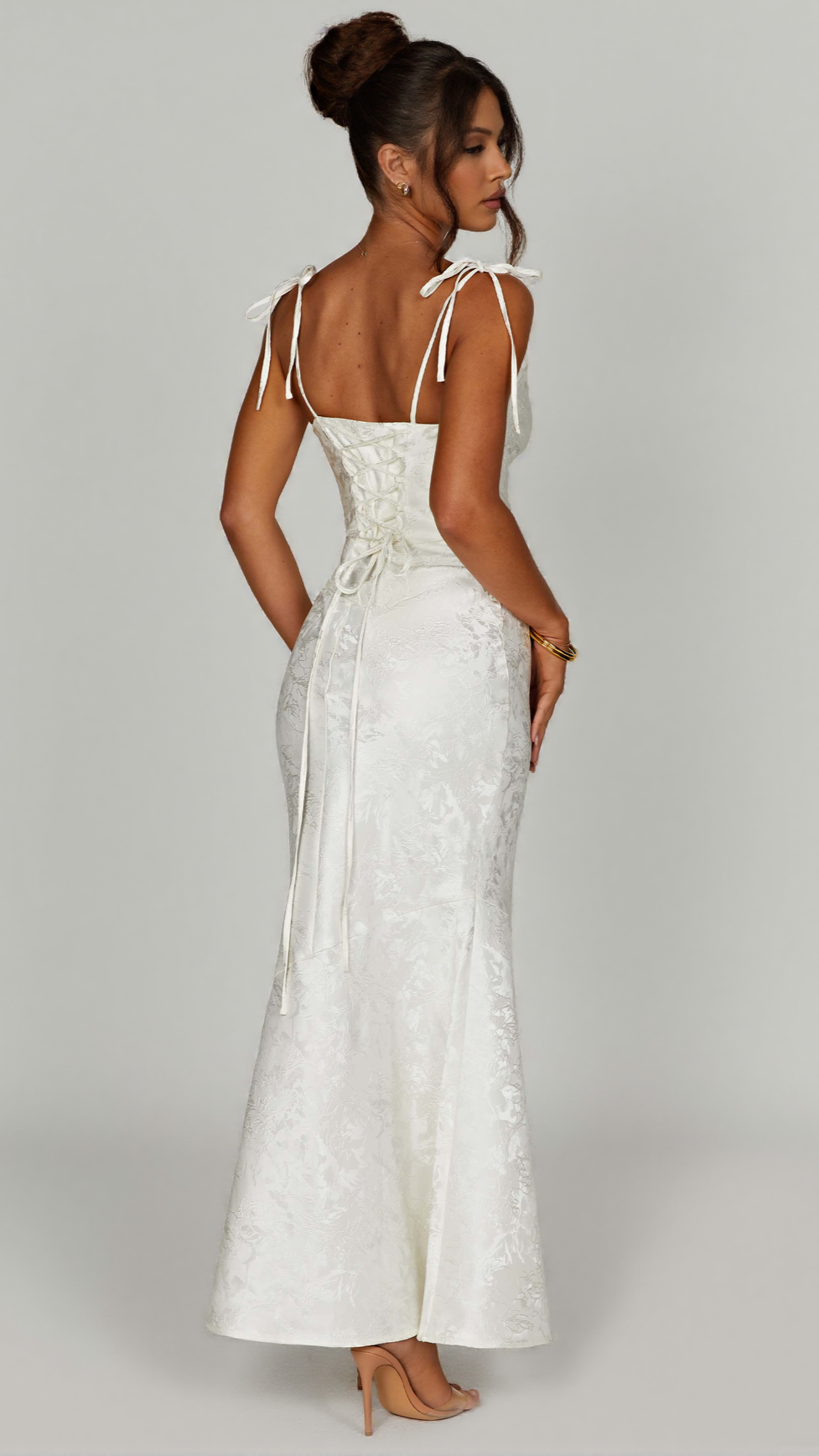 WHITNEY MAXI DRESS - IVORY