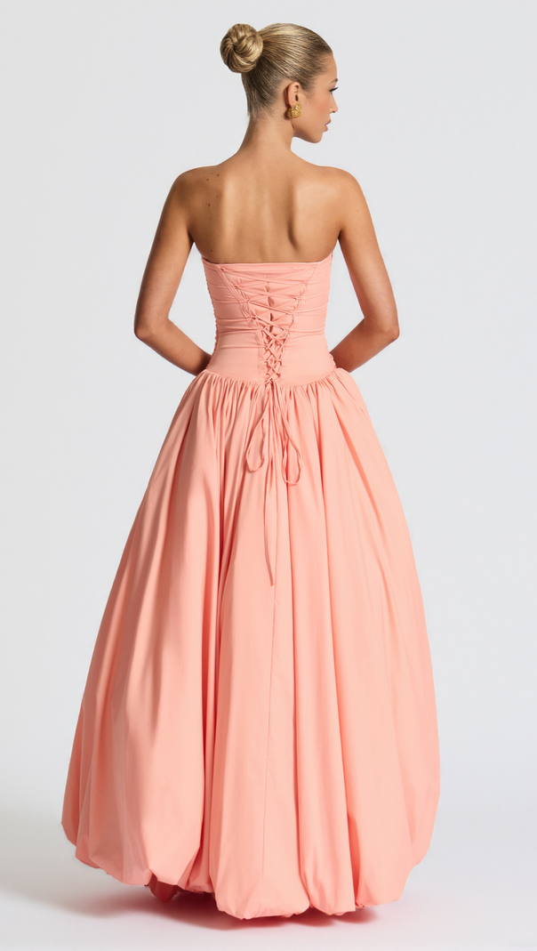 AIIZIE JILLIAN MAXI DRESS - PEACH - product image