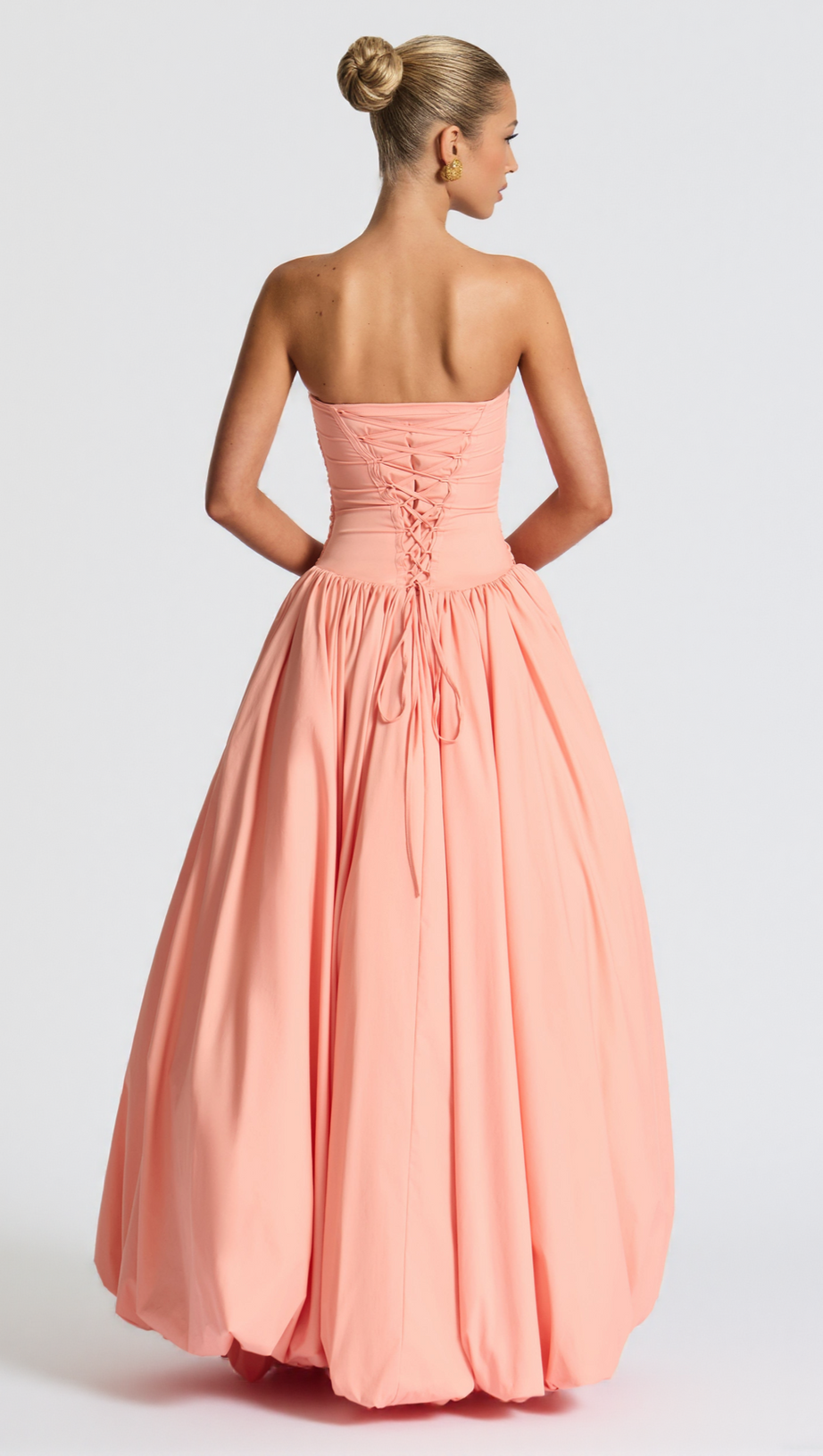 JILLIAN MAXI DRESS - PEACH