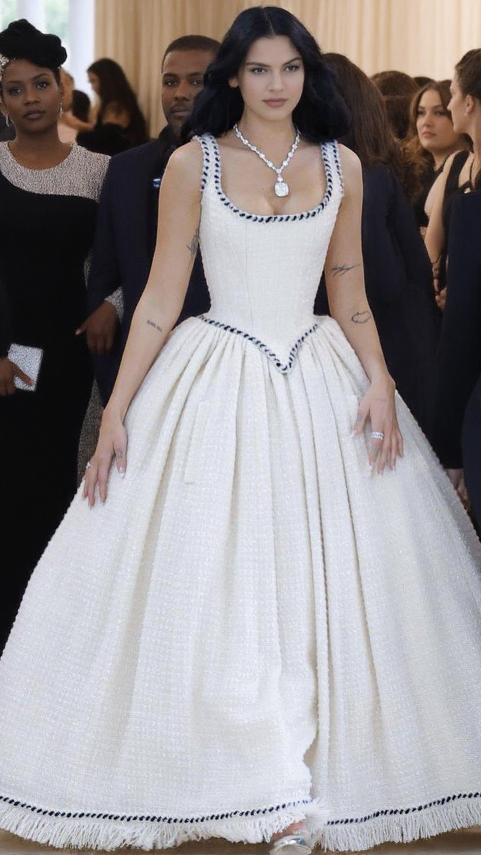 PRINCESS MAXI DRESS IVORY