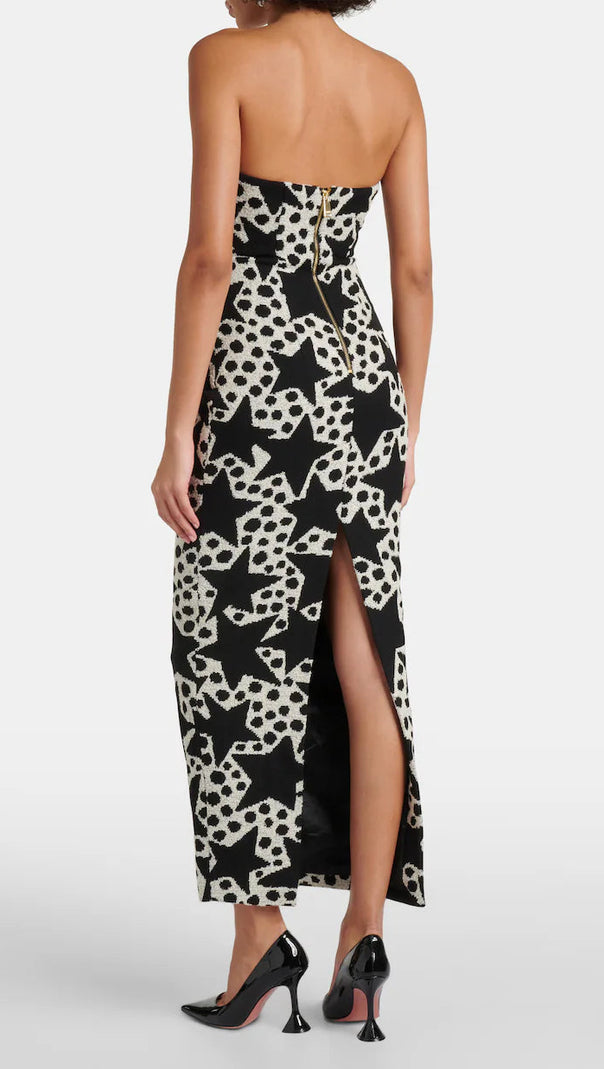 AIIZIE MEDALLION-PENDANT JACQUARD MAXI DRESS - product image