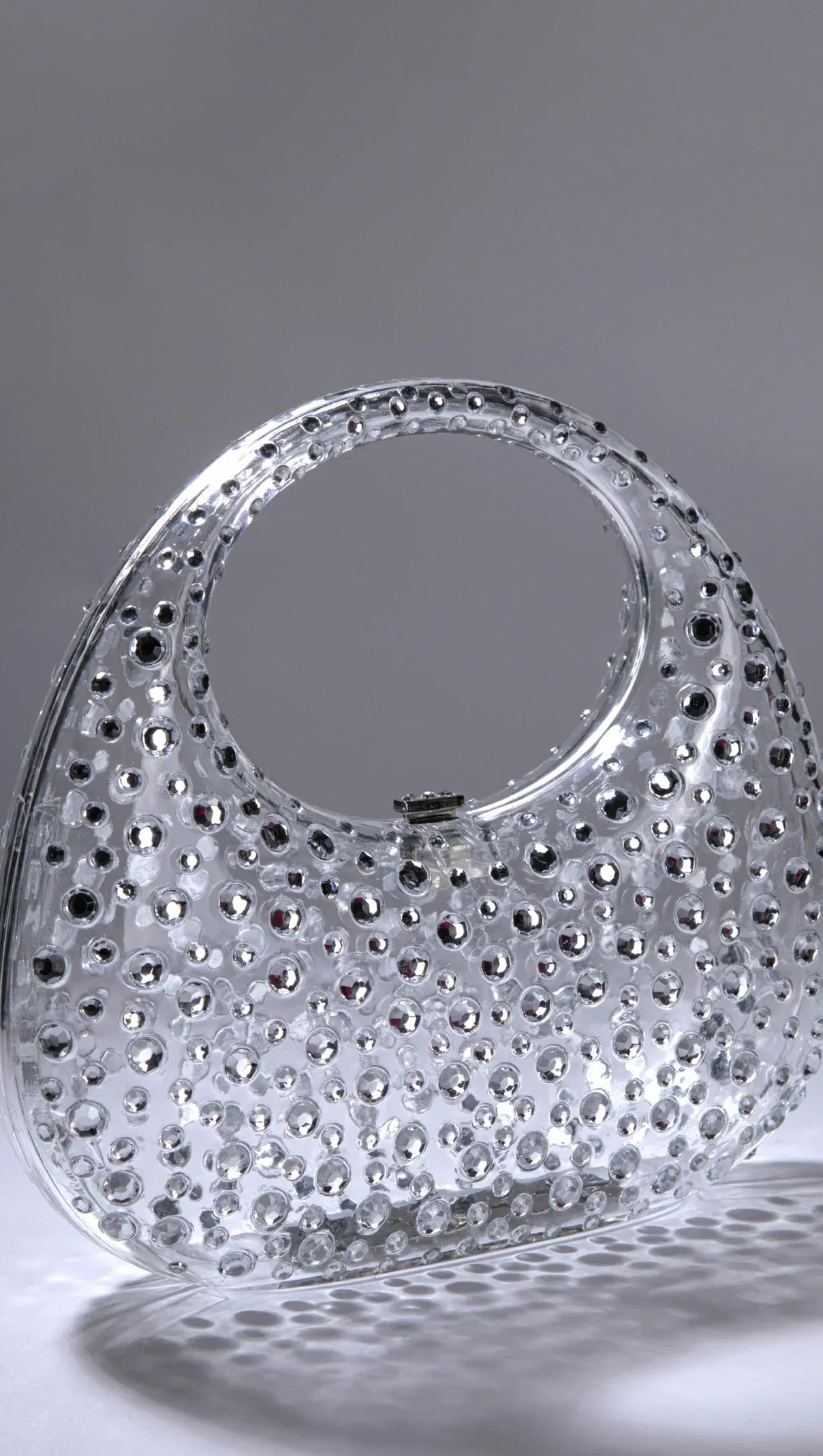 AIIZIE ONYX DIAMOND GLASS HANDBAG - product image