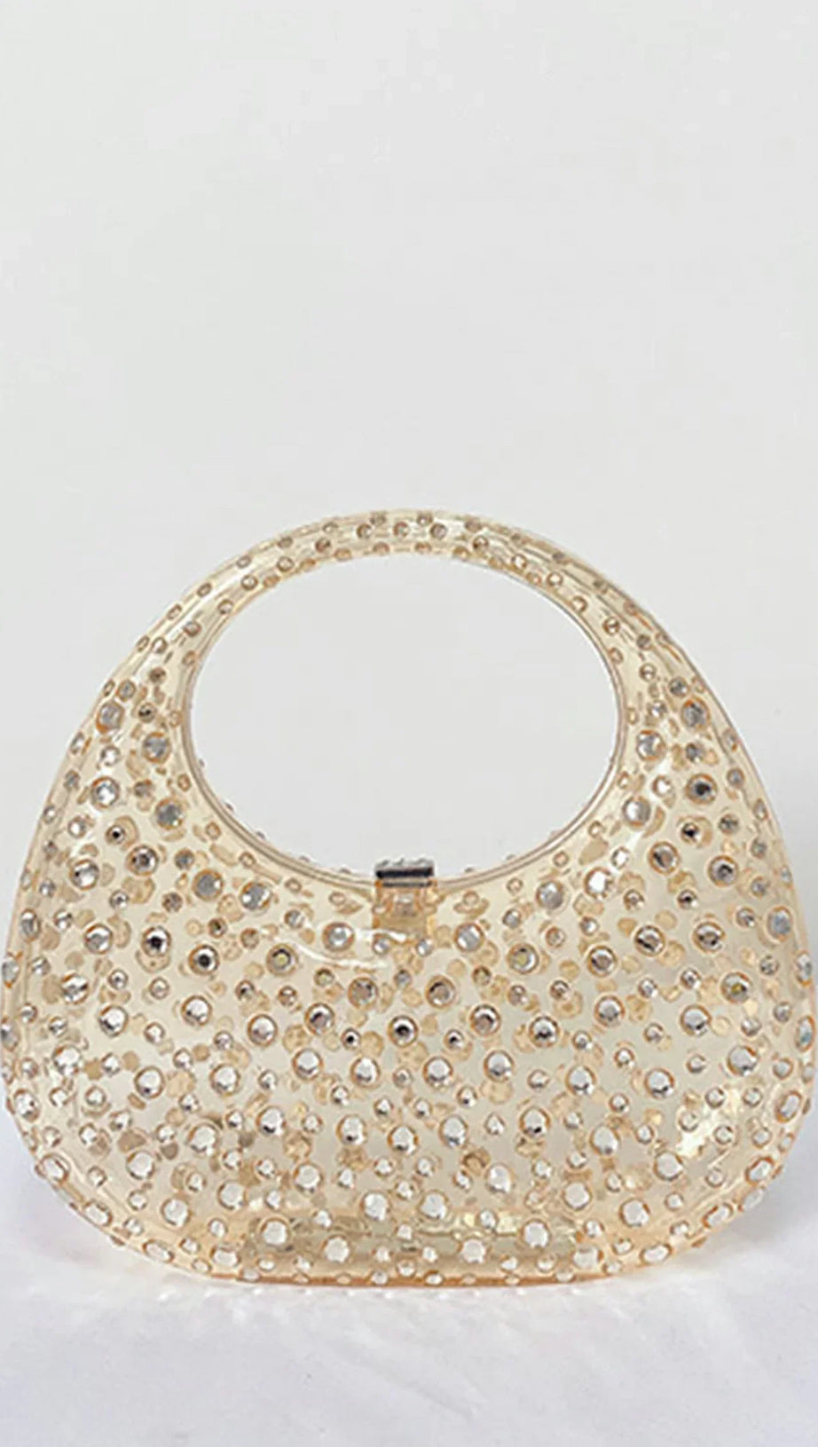 ONYX DIAMOND GLASS HANDBAG