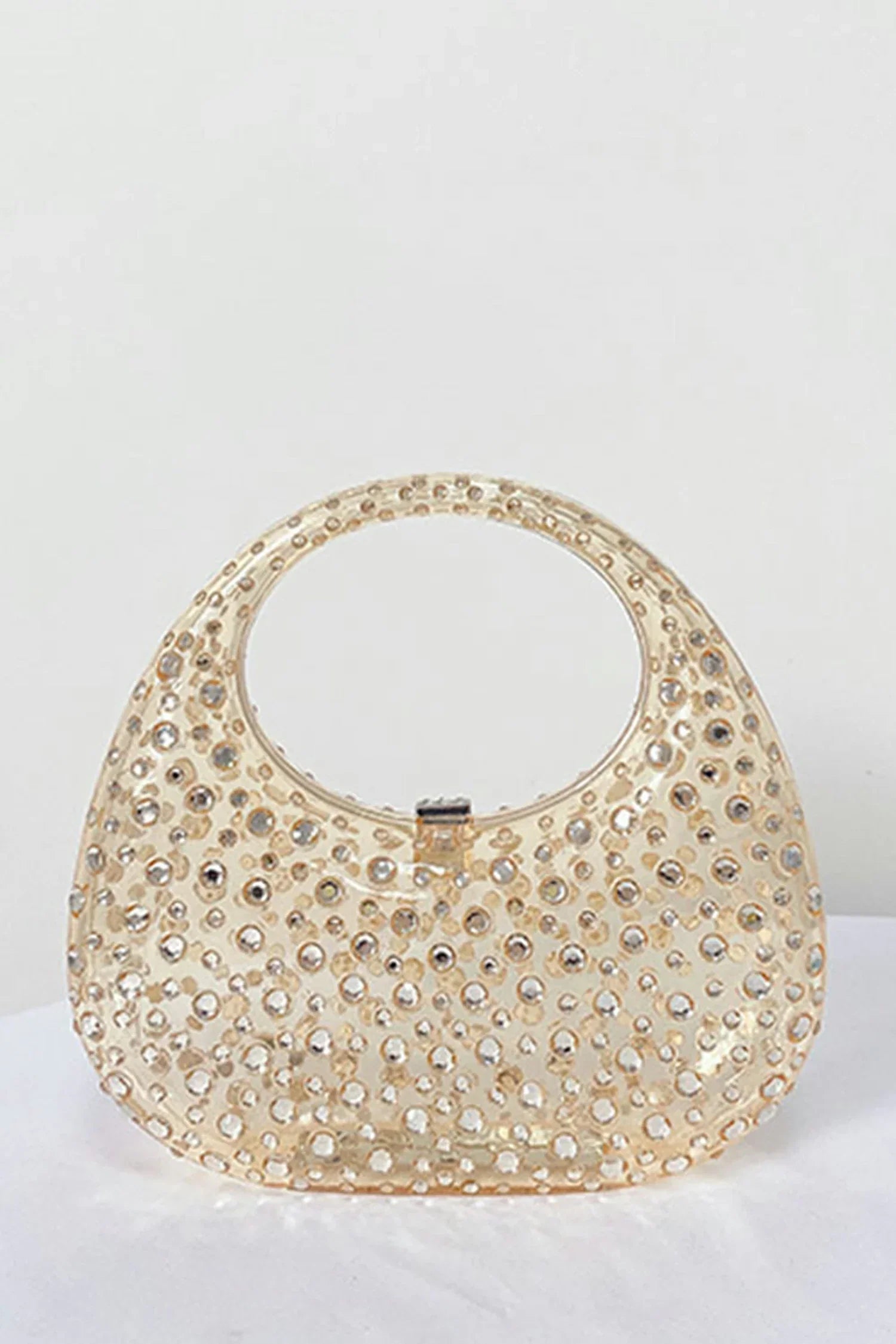ONYX DIAMOND GLASS HANDBAG