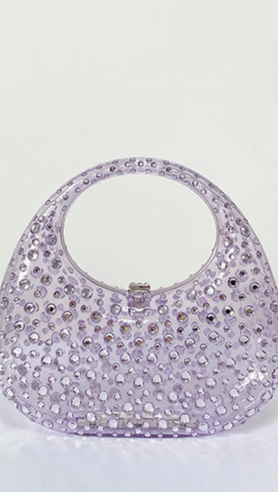 OBSIDIAN DIAMOND GLASS HANDBAG