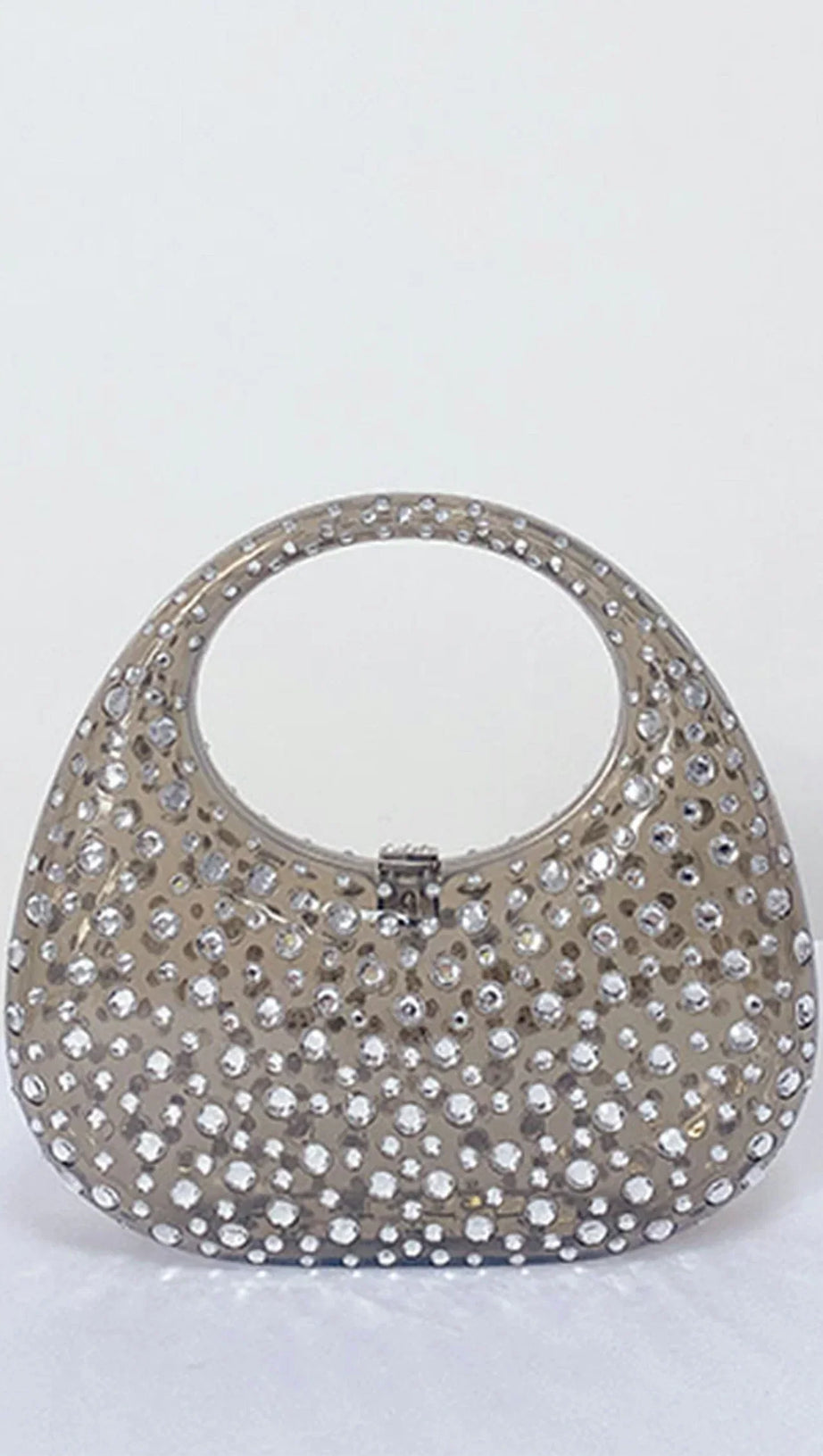 ONYX DIAMOND GLASS HANDBAG