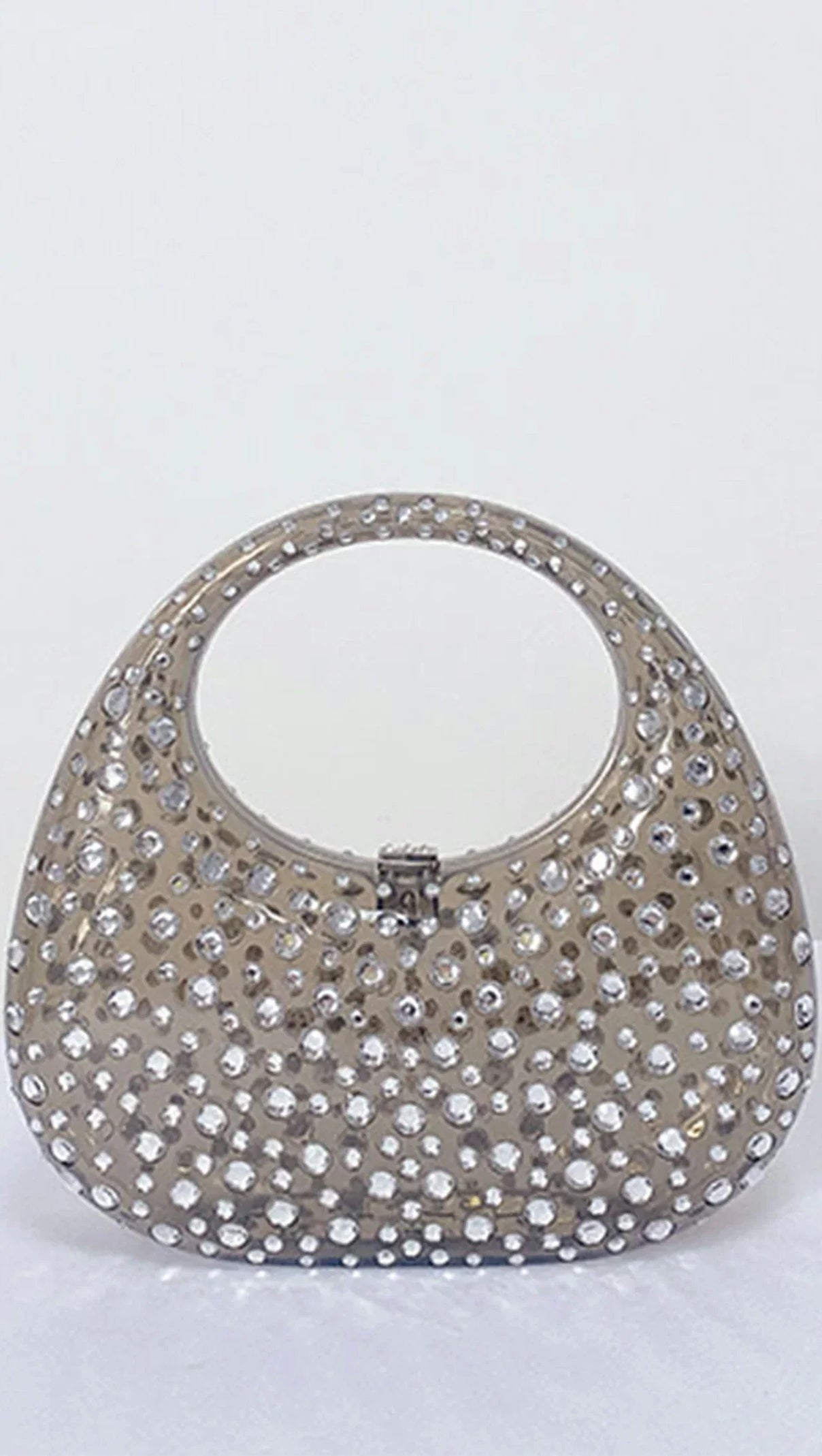AIIZIE ONYX DIAMOND GLASS HANDBAG - product image