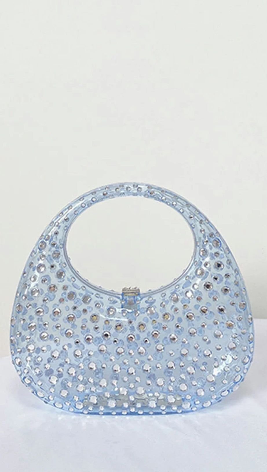 ONYX DIAMOND GLASS HANDBAG