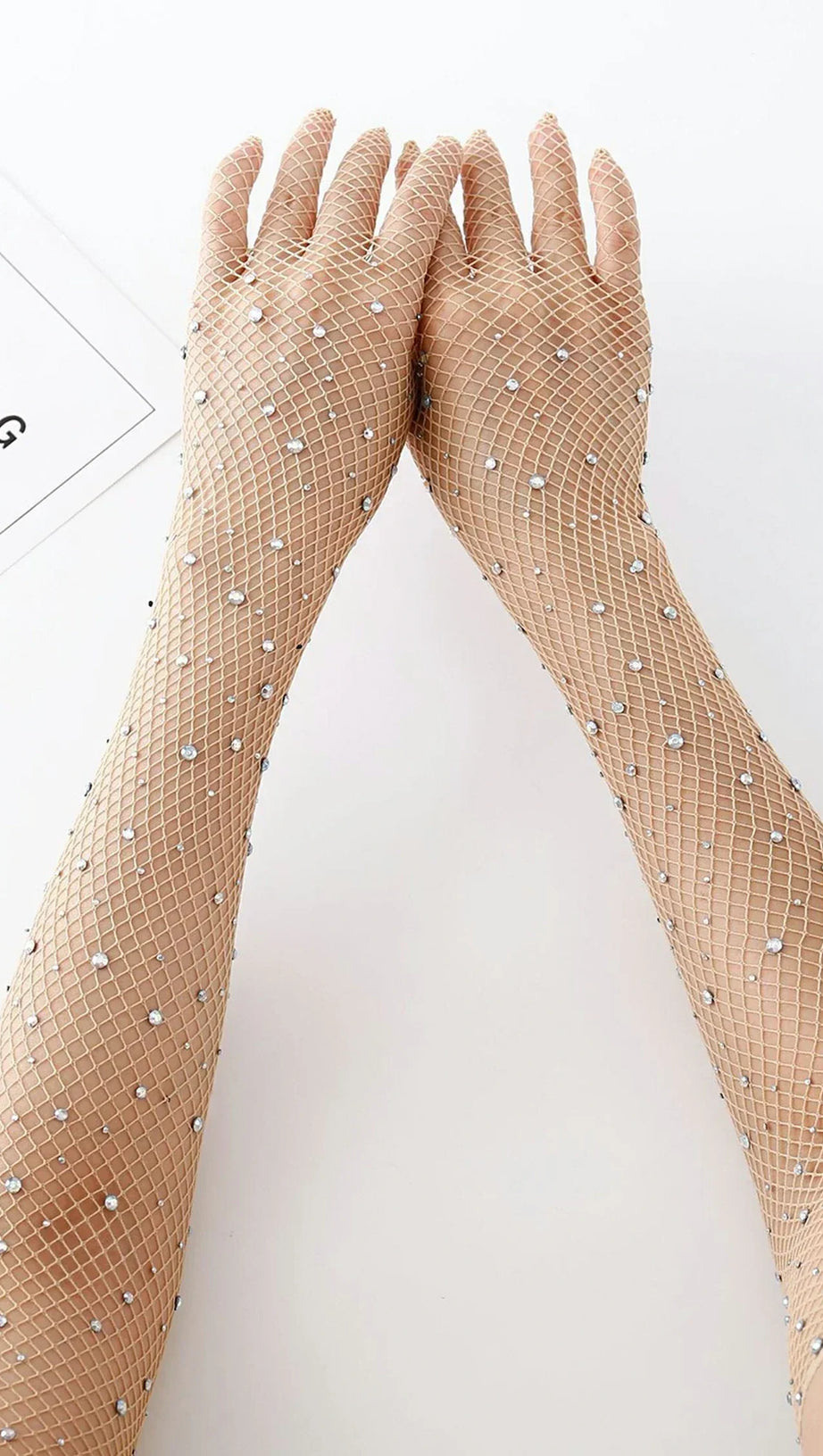 Filomena Mesh Diamond Manschette