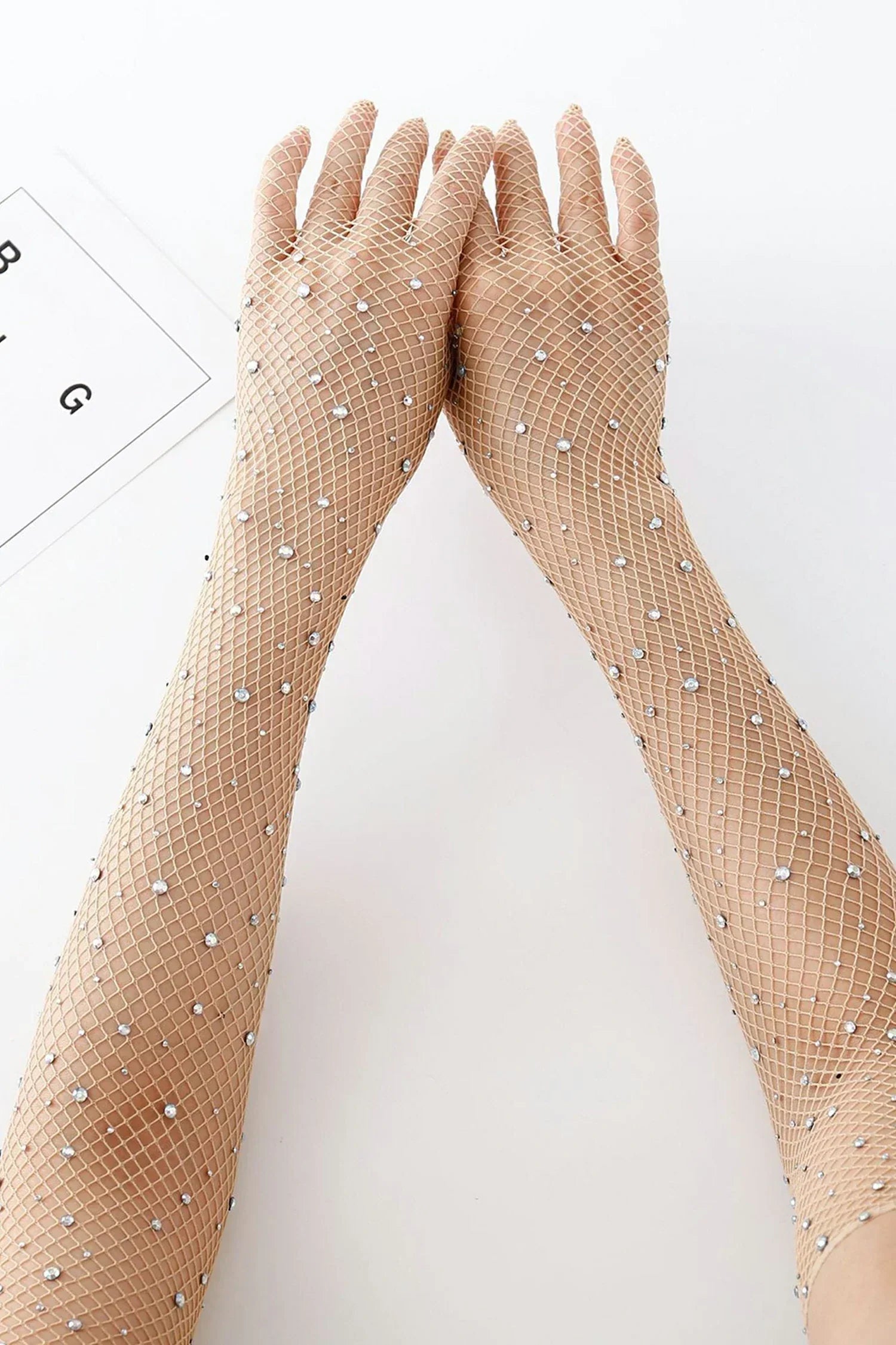 Filomena Mesh Diamond Manschette