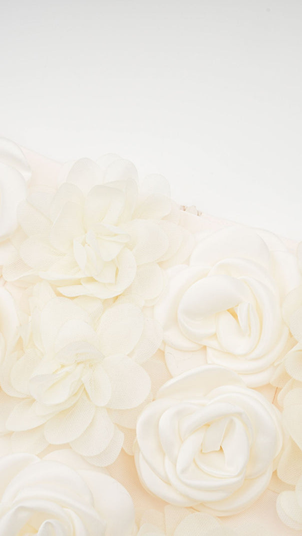 AIIZIE FAUX-FLOWER MINI SKIRT - product image
