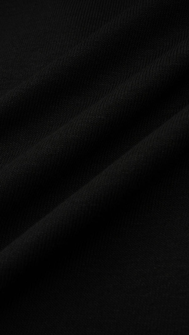 AnaïS Black Open-Front Gathered Top