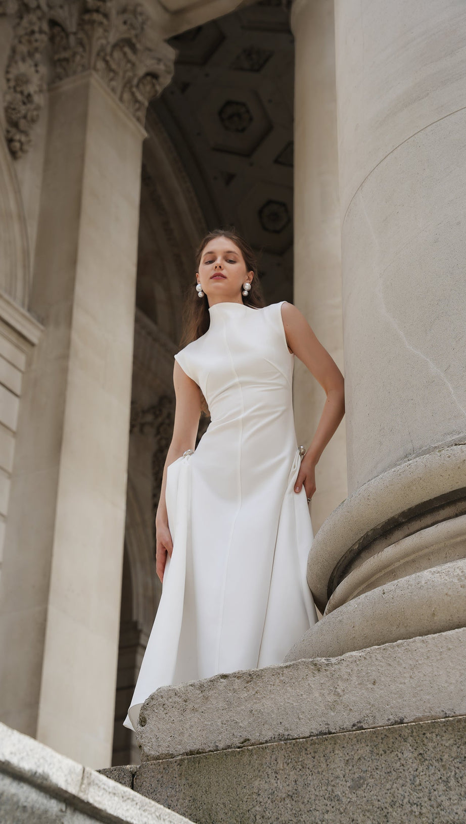 Paca Choker Sleeveless Maxi Dress