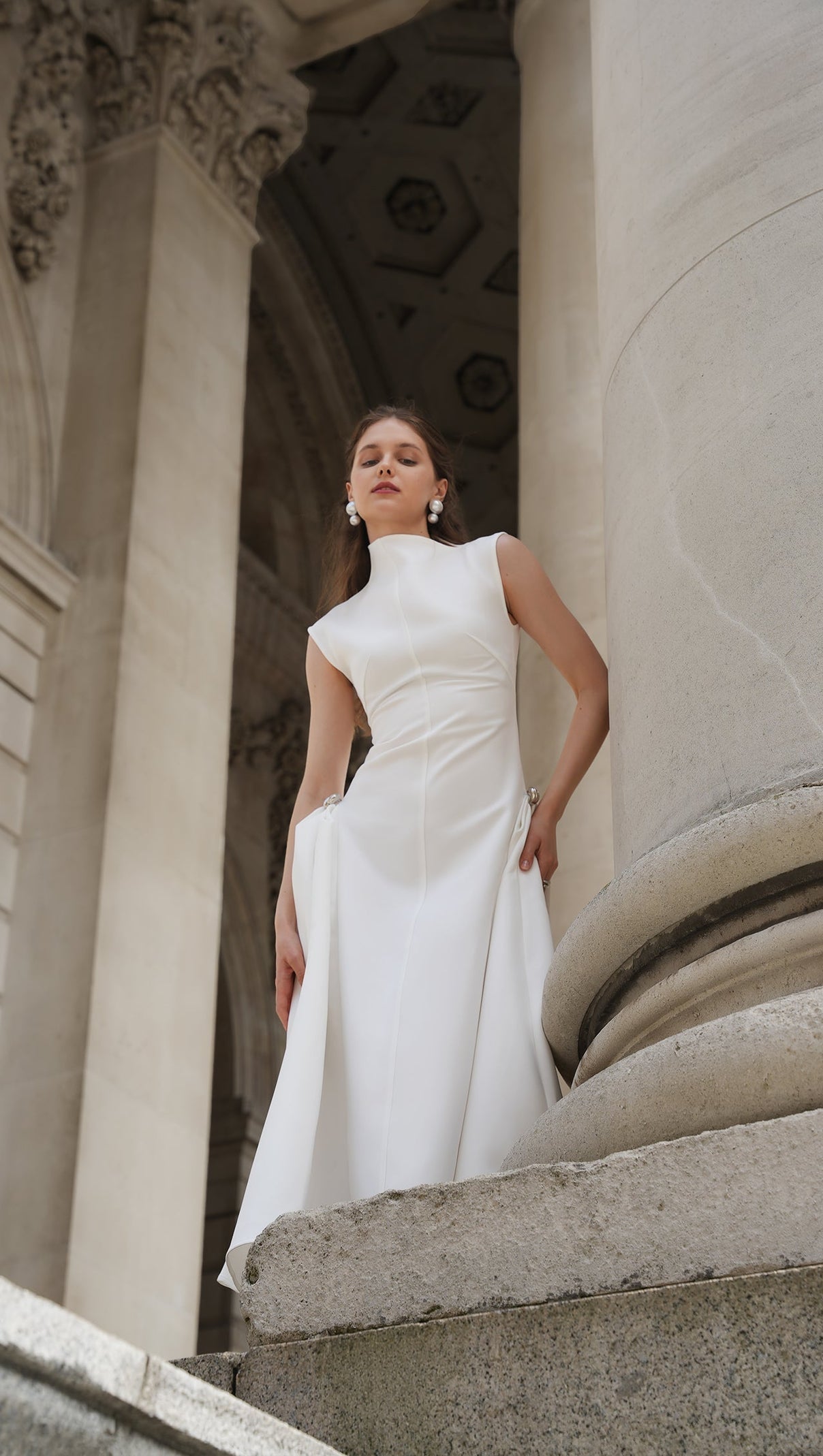 Paca Choker Sleeveless Maxi Dress