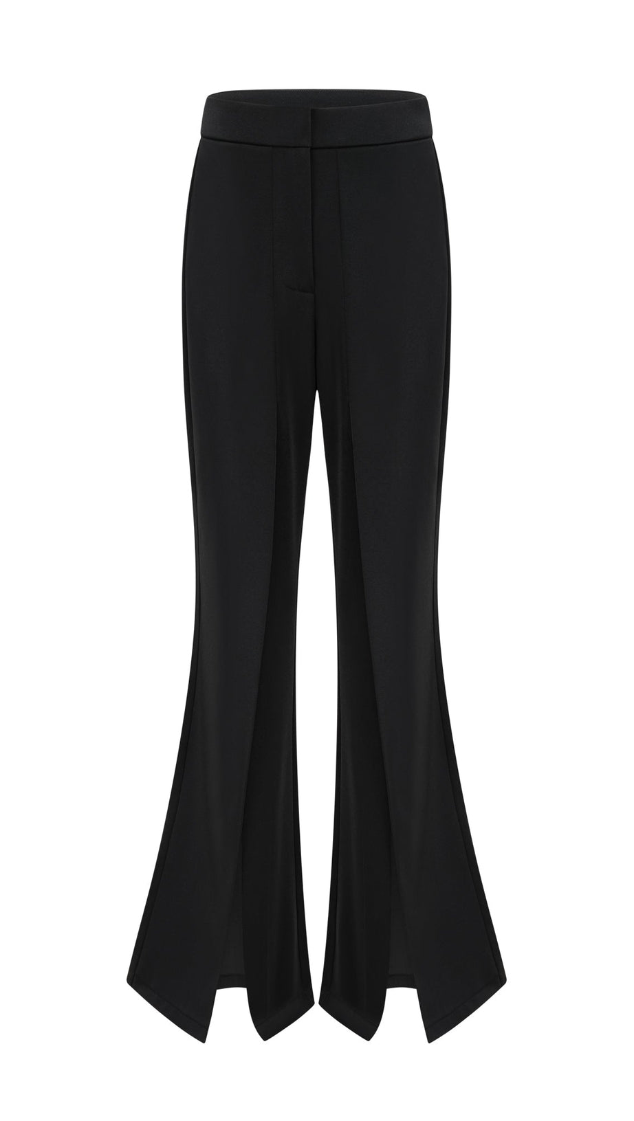 DELPHINE BLACK EMBELLISHED JACKET & TROUSERS MATCHING SET