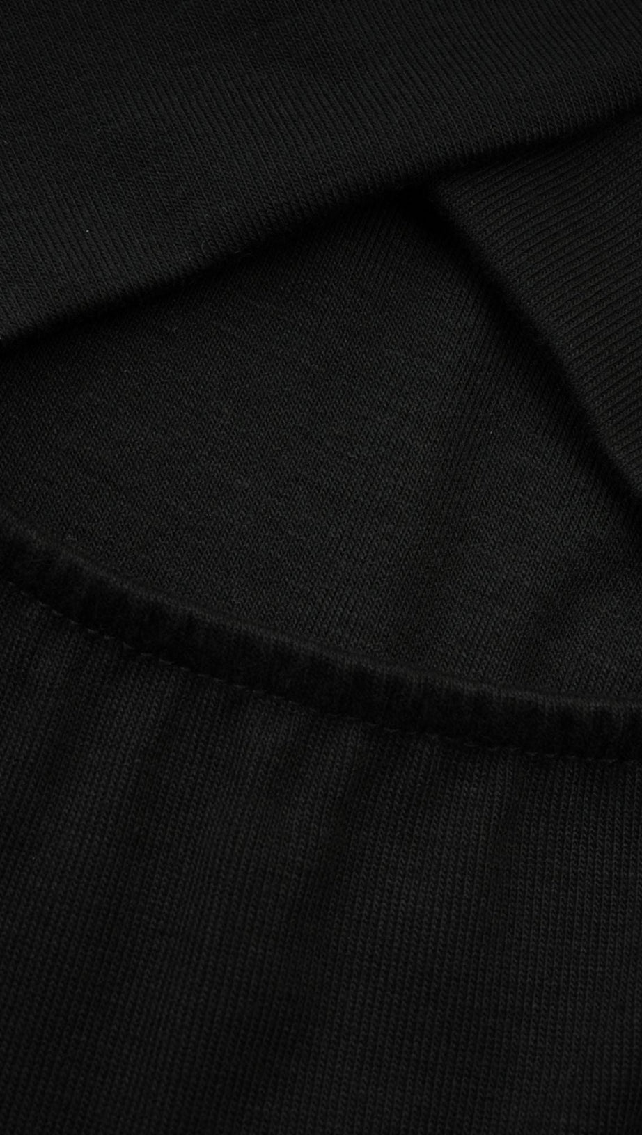 TOP IN JERSEY ELASTICIZZATO CON RUCHES NERO ODETTE