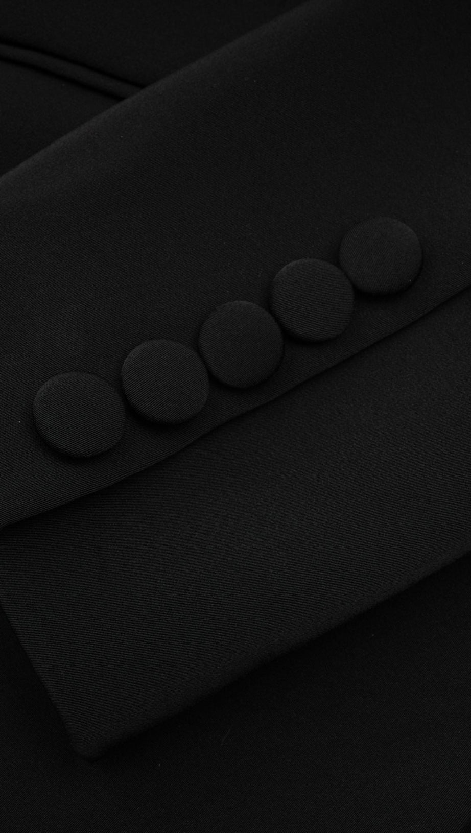 DELPHINE BLACK EMBELLISHED JACKET & TROUSERS MATCHING SET