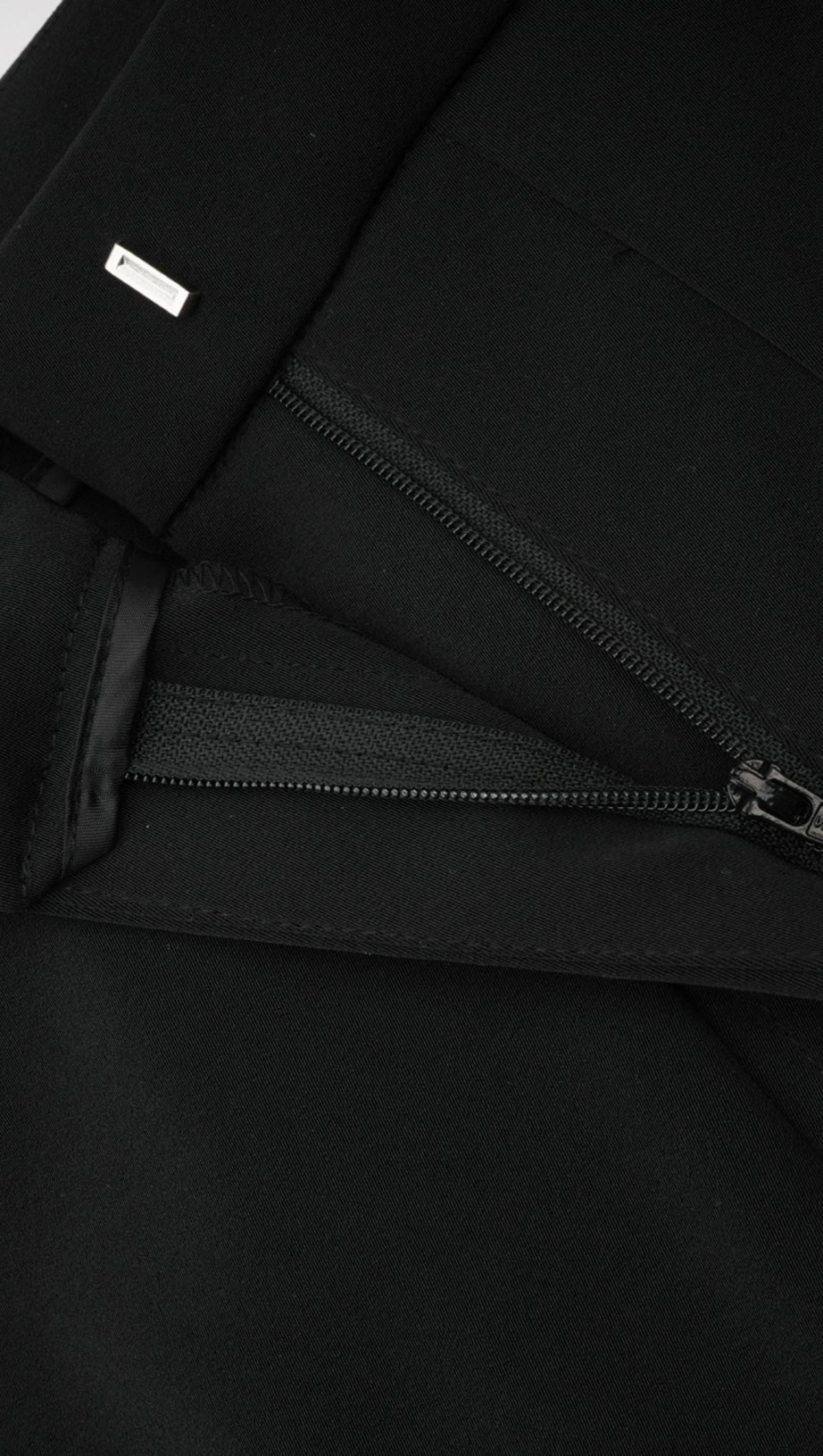 DELPHINE BLACK EMBELLISHED JACKET & TROUSERS MATCHING SET