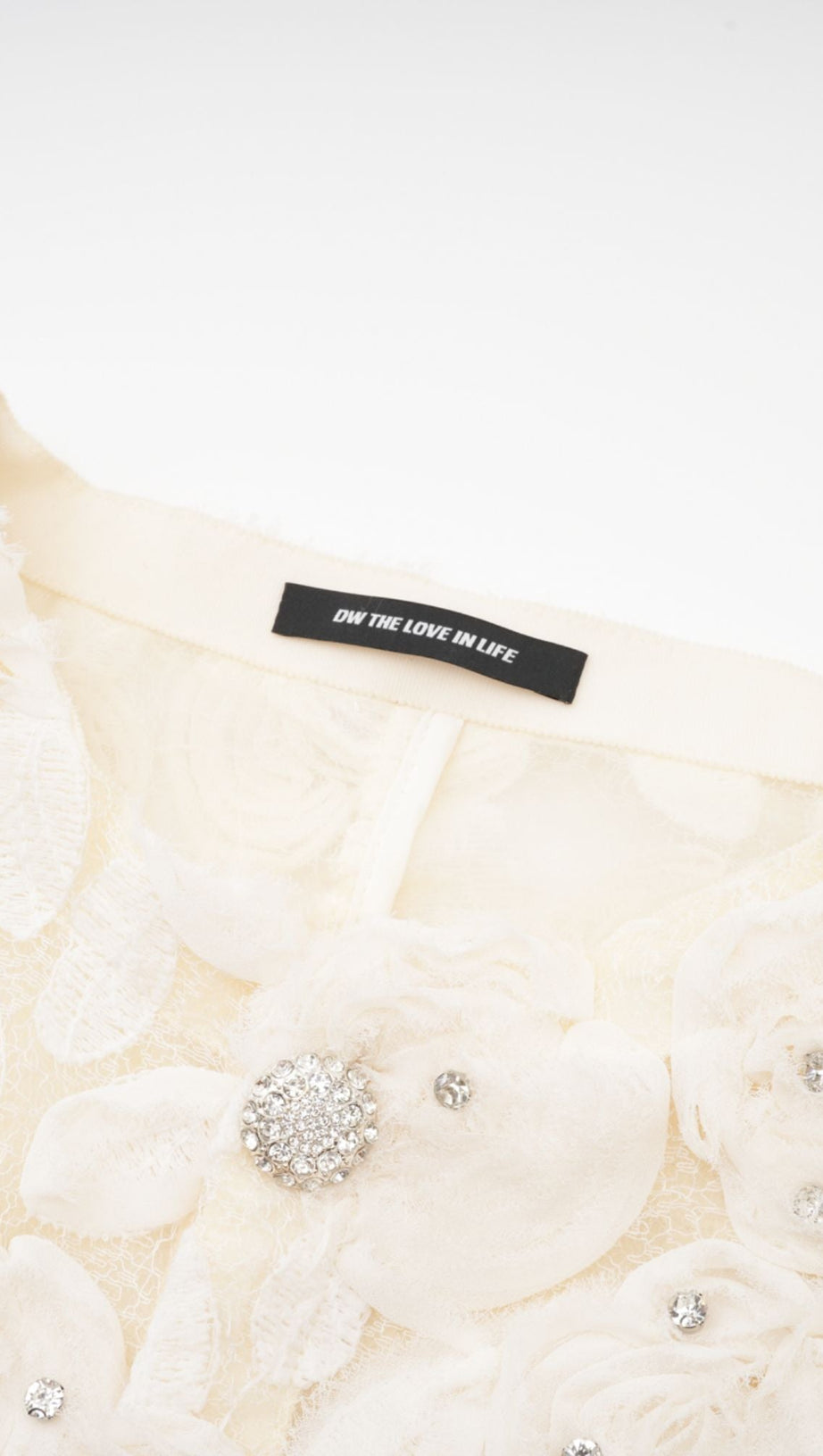 MARIANNE FLORAL-APPLIQUÉ EMBELLISHED JACKET