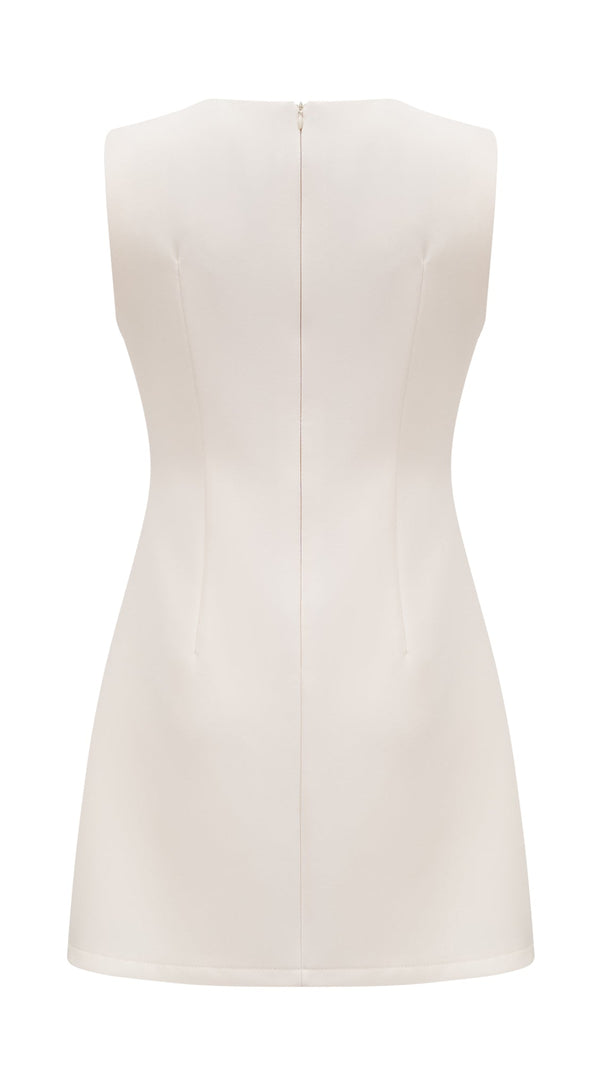Cyrielle Minikleid mit Kristallverzierung 