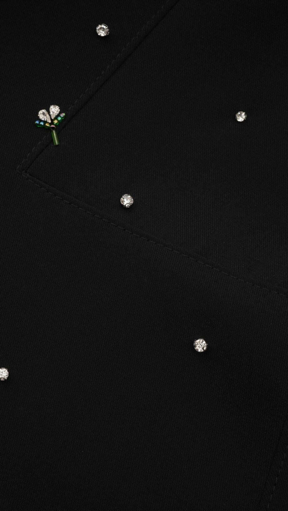 ARIANE CRYSTAL-EMBELLISHED SCOOP-BACK MINI DRESS