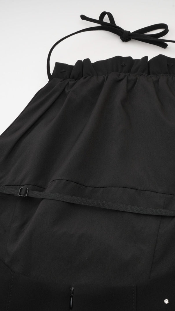 Ariane Crystal-Embellished Scoop-Back Mini Dress
