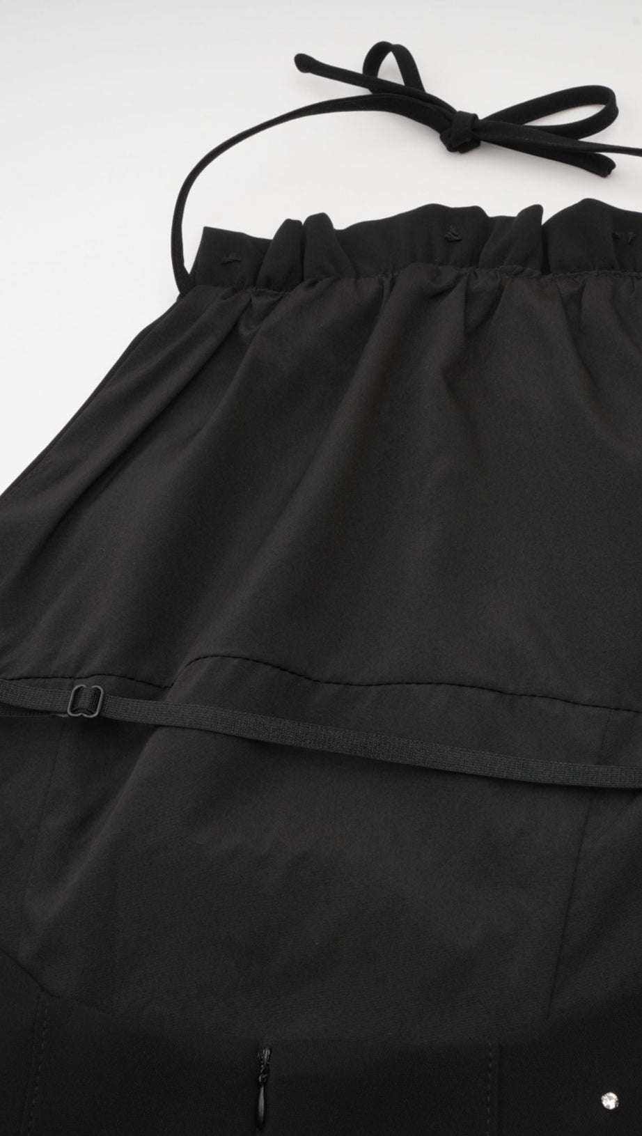 ARIANE CRYSTAL-EMBELLISHED SCOOP-BACK MINI DRESS