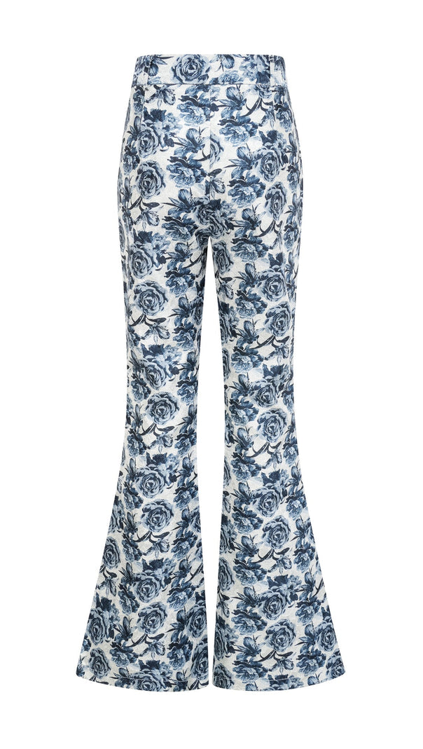 AIIZIE MORGANE FLORAL-PRINT JACKET & TROUSERS MATCHING SET - product image
