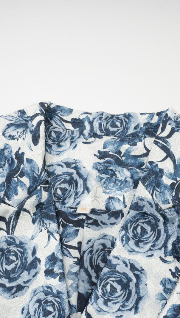AIIZIE MORGANE FLORAL-PRINT JACKET & TROUSERS MATCHING SET - product image