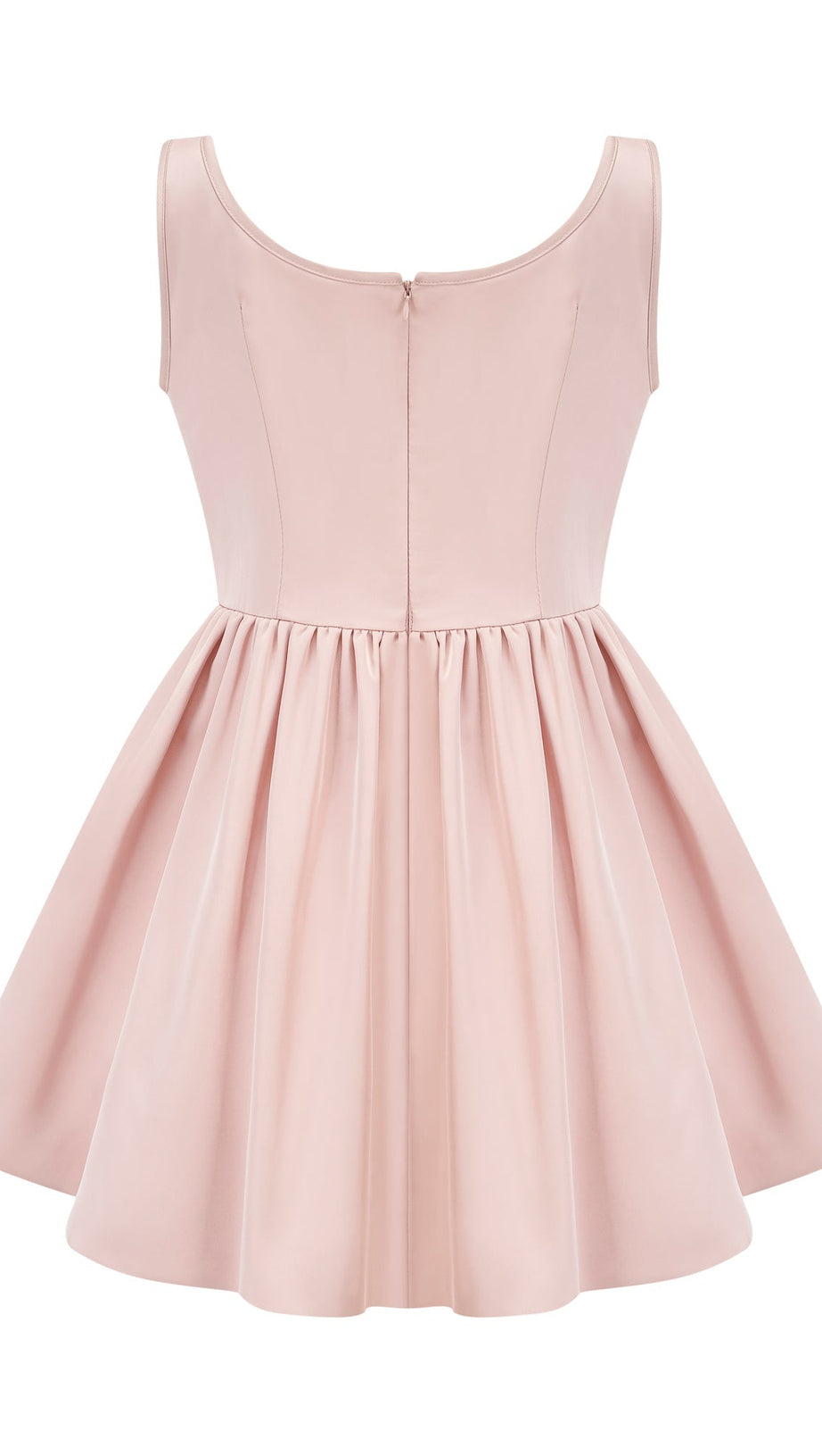 Axelle – Plissiertes Minikleid mit Kristallverzierung 