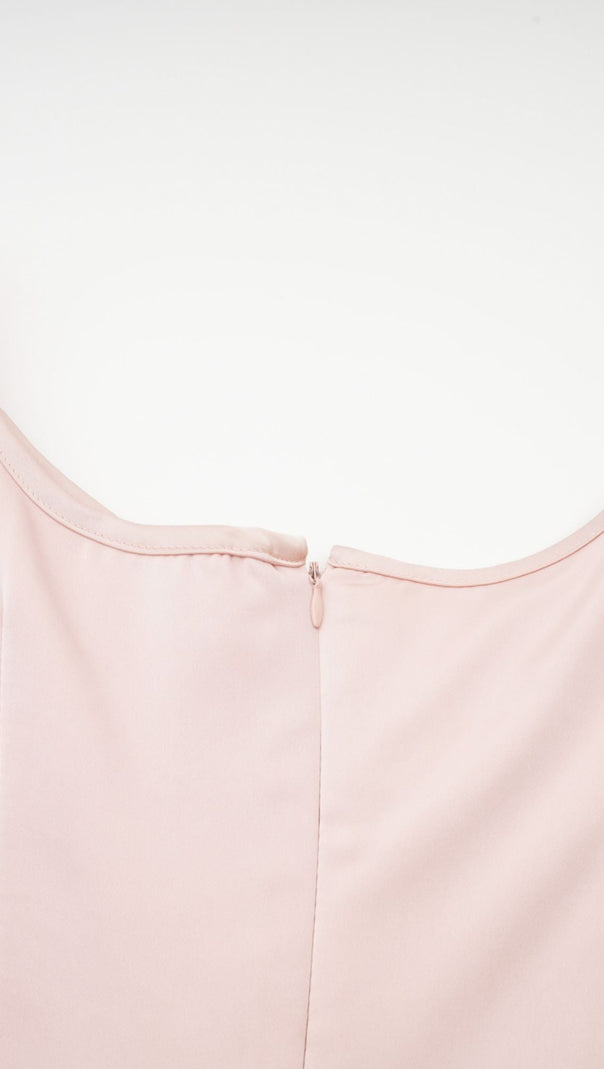 AIIZIE AXELLE PLEATED CRYSTAL EMBELLISHED MINI DRESS - product image
